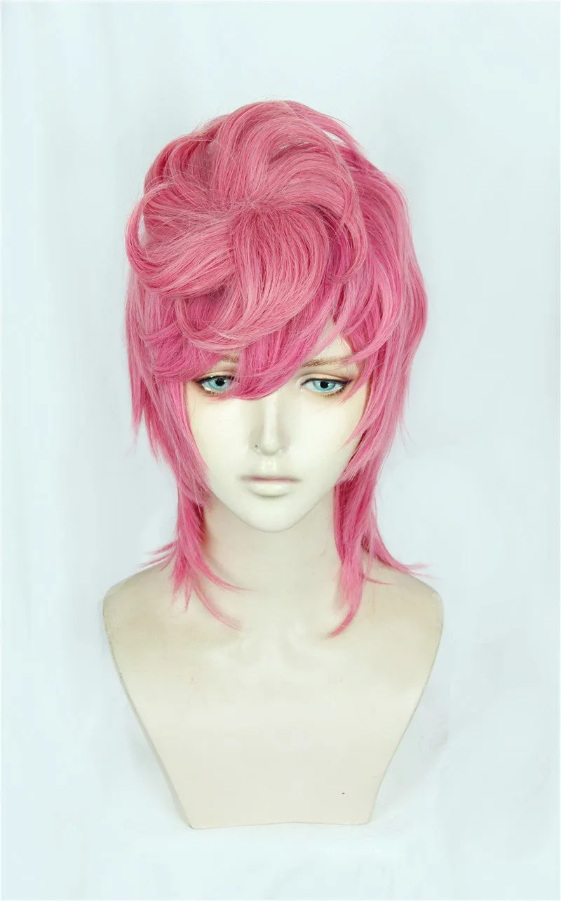 Anime JOJO Bizarre Adventure Golden Wind Trish Una Cosplay Wig