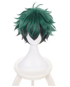 Anime My Hero Academia Boku No Hero Akademia Izuku Midoriya Deku Cosplay Wig