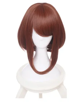 Anime My Hero Academia Boku No Hero Akademia Ochaco Uraraka Synthetic Wig for Girls