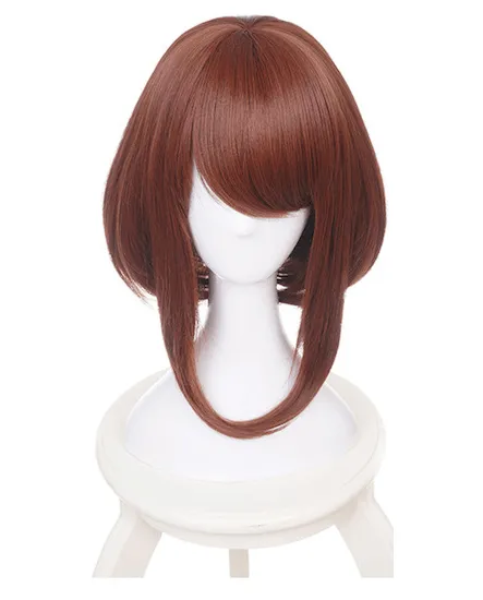 Anime My Hero Academia Boku No Hero Akademia Ochaco Uraraka Synthetic Wig for Girls