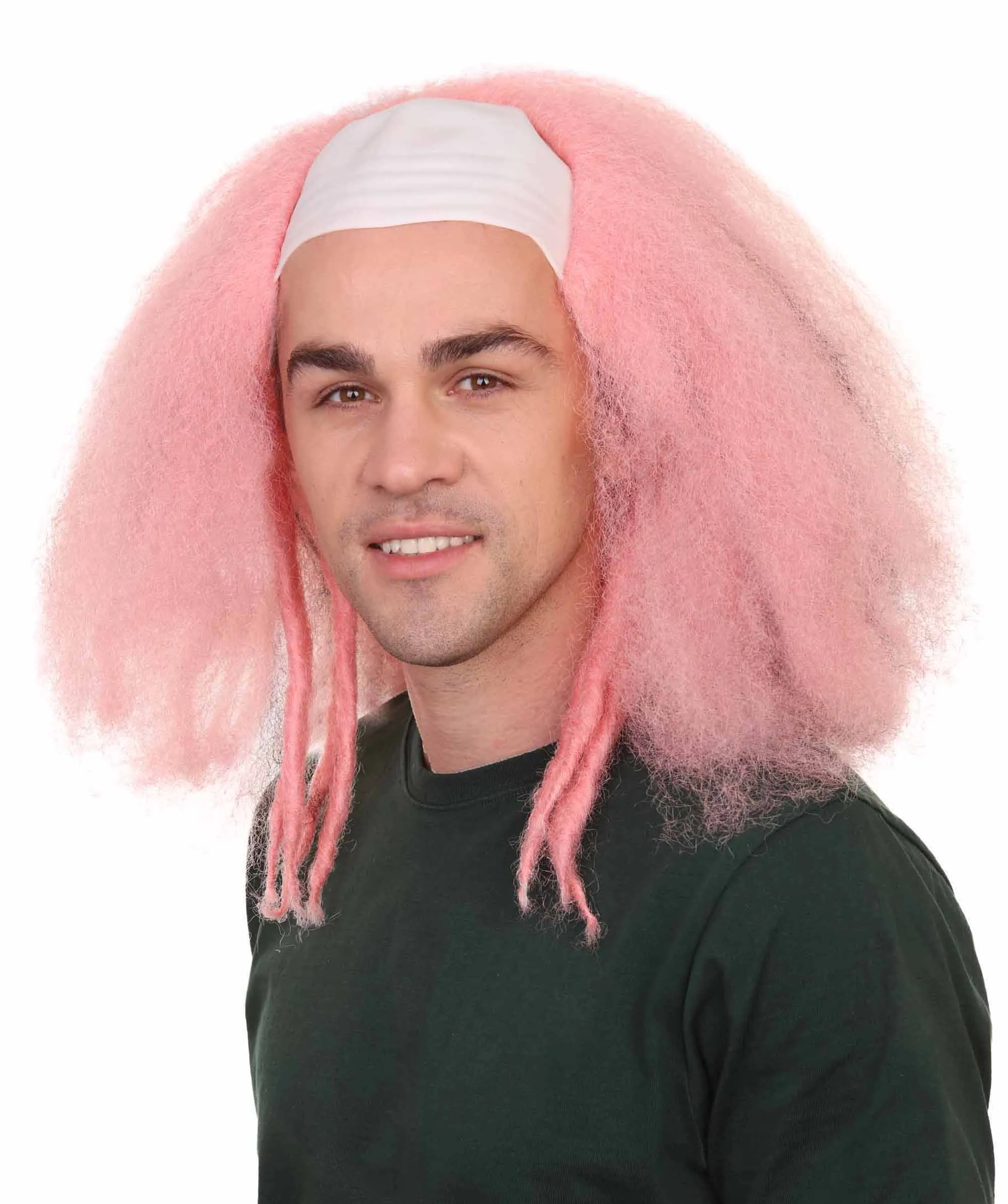 Bald Clown Men's Wig | Multiple Color Choice