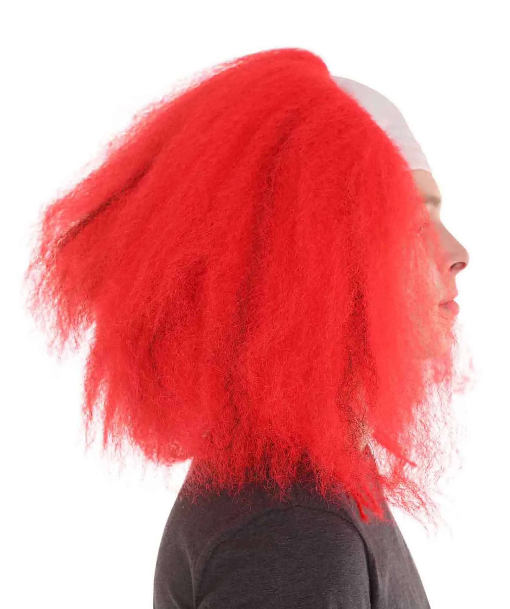 Bald Clown Men's Wig | Multiple Color Choice
