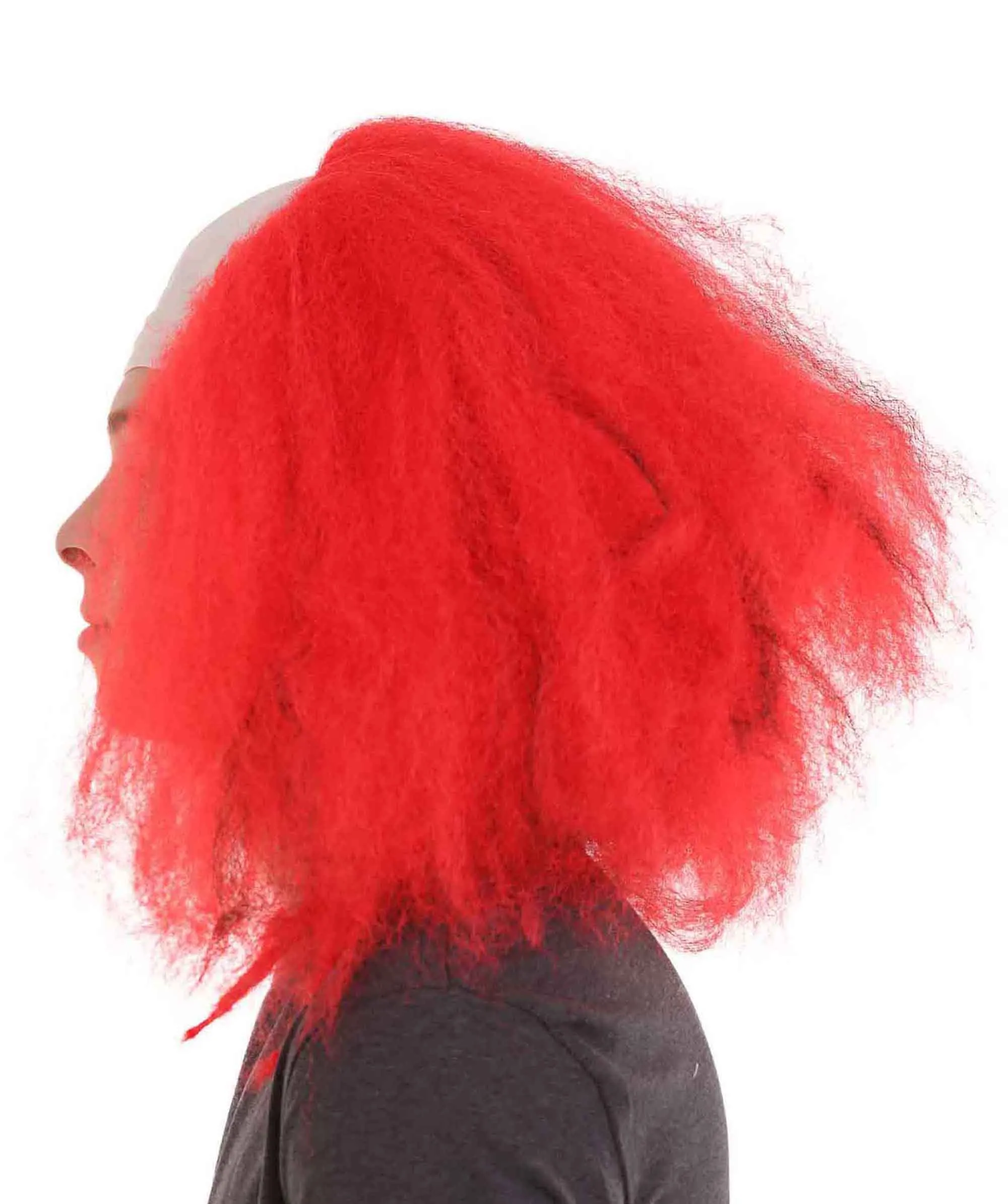 Bald Clown Men's Wig | Multiple Color Choice