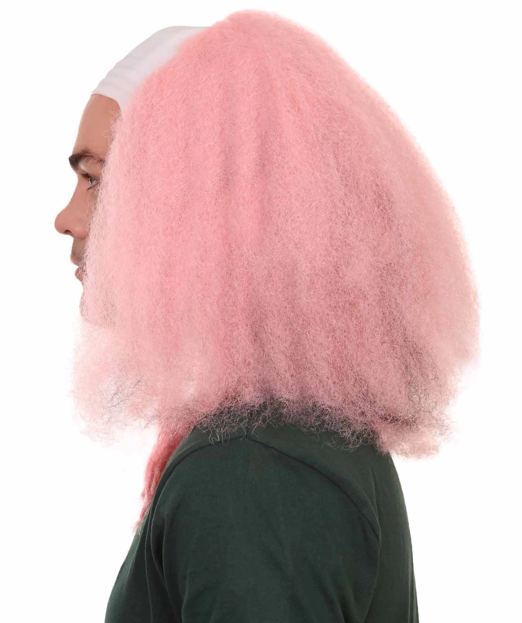 Bald Clown Men's Wig | Multiple Color Choice