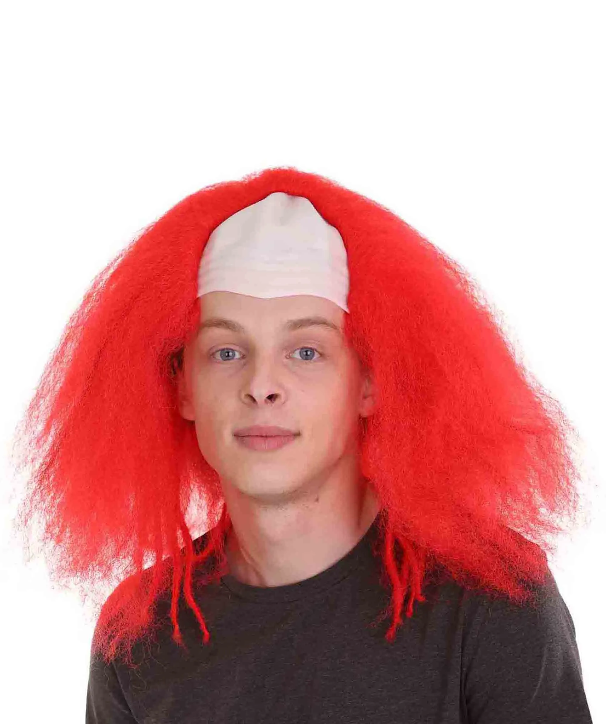 Bald Clown Men's Wig | Multiple Color Choice