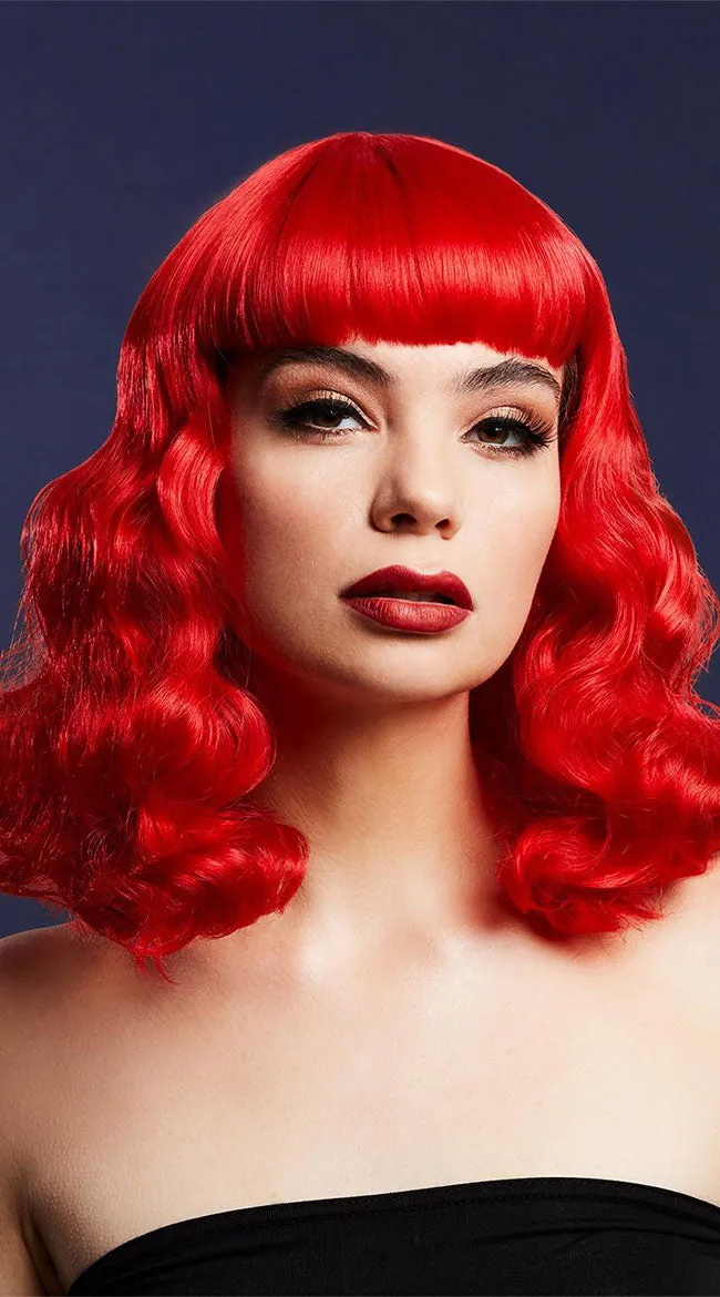 Bettie Red Wave Wig