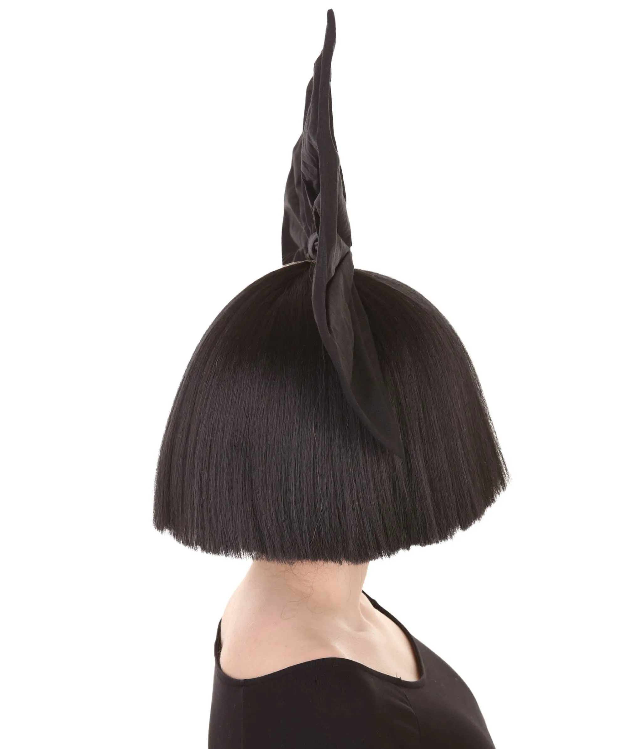 Black and White Split Dye Bob with Bangs | Multiple Color & Style Options