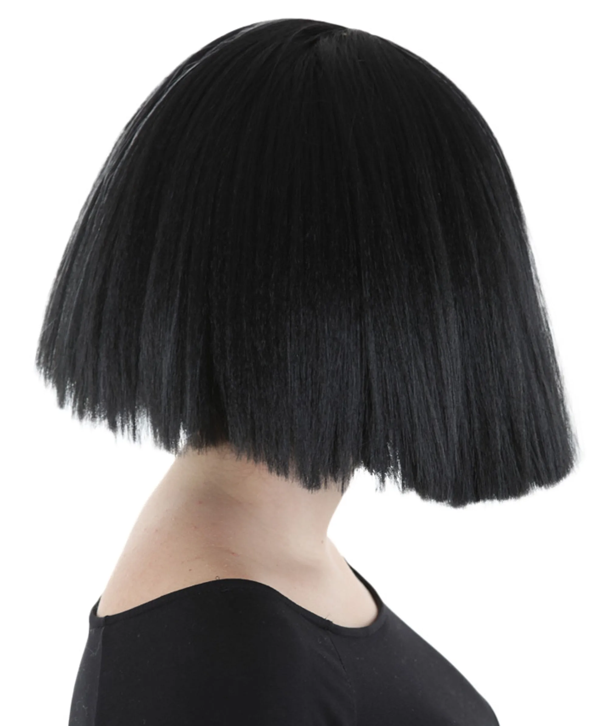 Black and White Split Dye Bob with Bangs | Multiple Color & Style Options