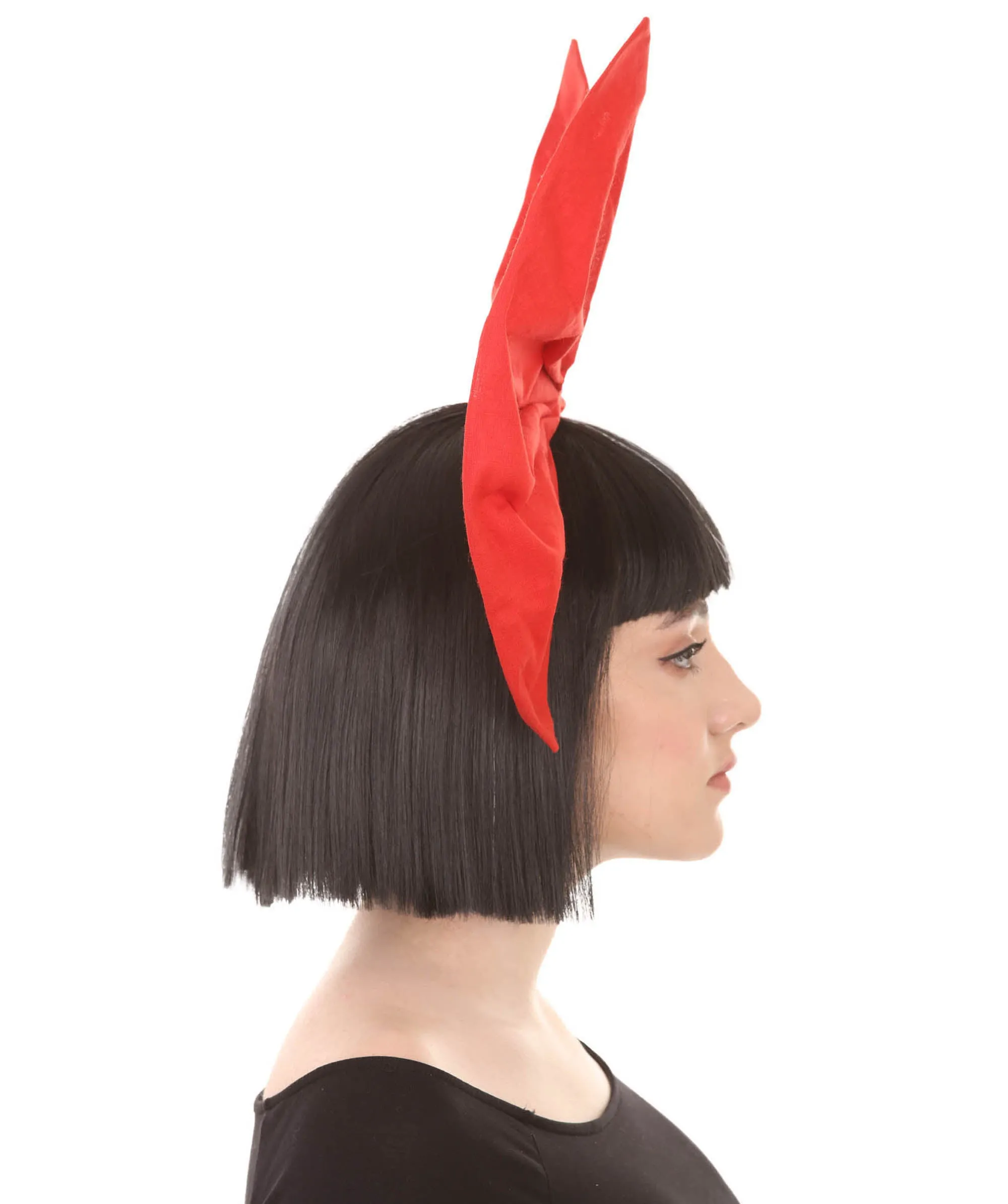 Black and White Split Dye Bob with Bangs | Multiple Color & Style Options