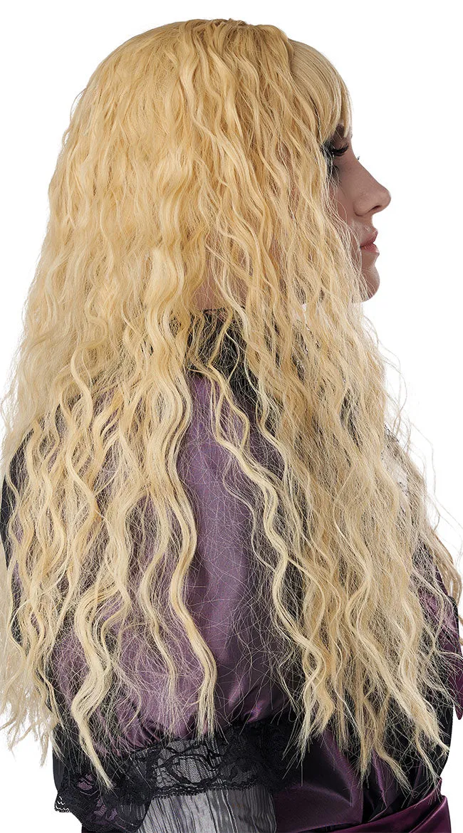 Blonde Creepy Doll Wig