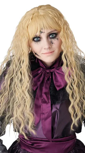 Blonde Creepy Doll Wig