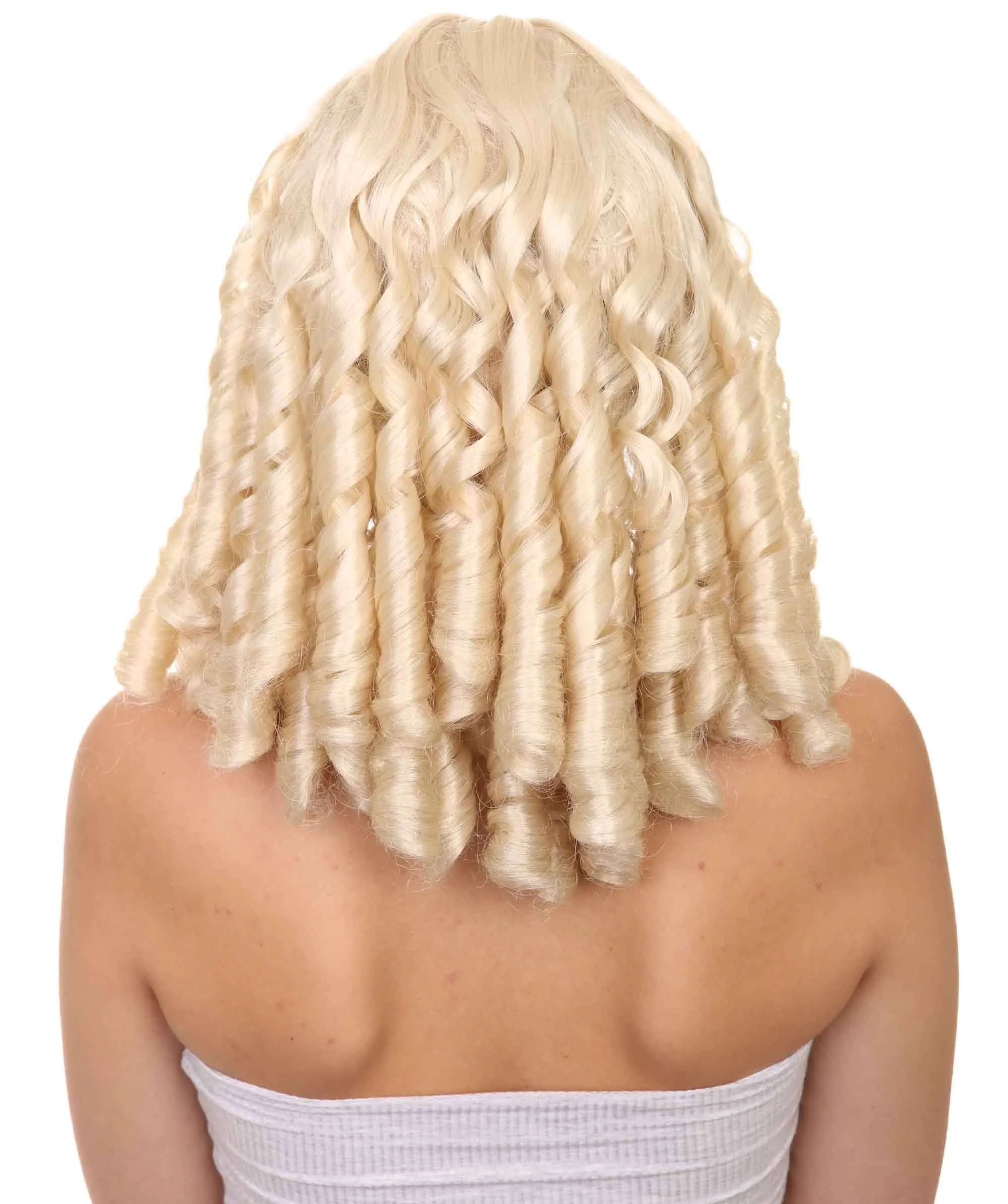 Blonde Glamour Womens Wig | Party Event Ready Cosplay Halloween Wig | Premium Breathable Capless Cap