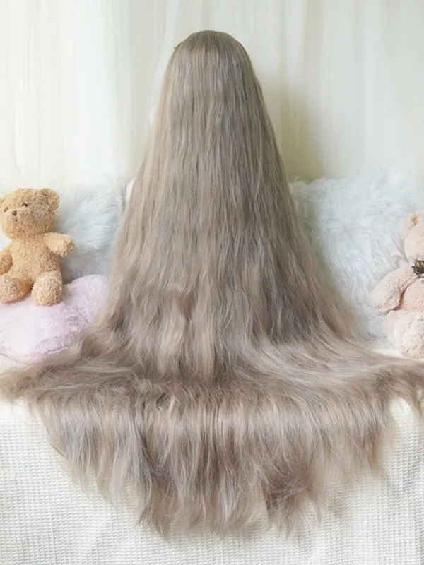 Blonde/Caramel/Light Brown/Black Long Wavy Wig
