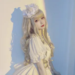 Bobo Milk Tea Long Wave Hair Wig