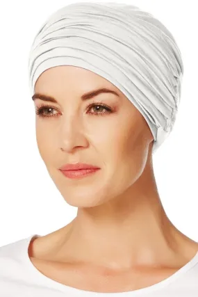 Christine Kiara Turban with headband - Ivory