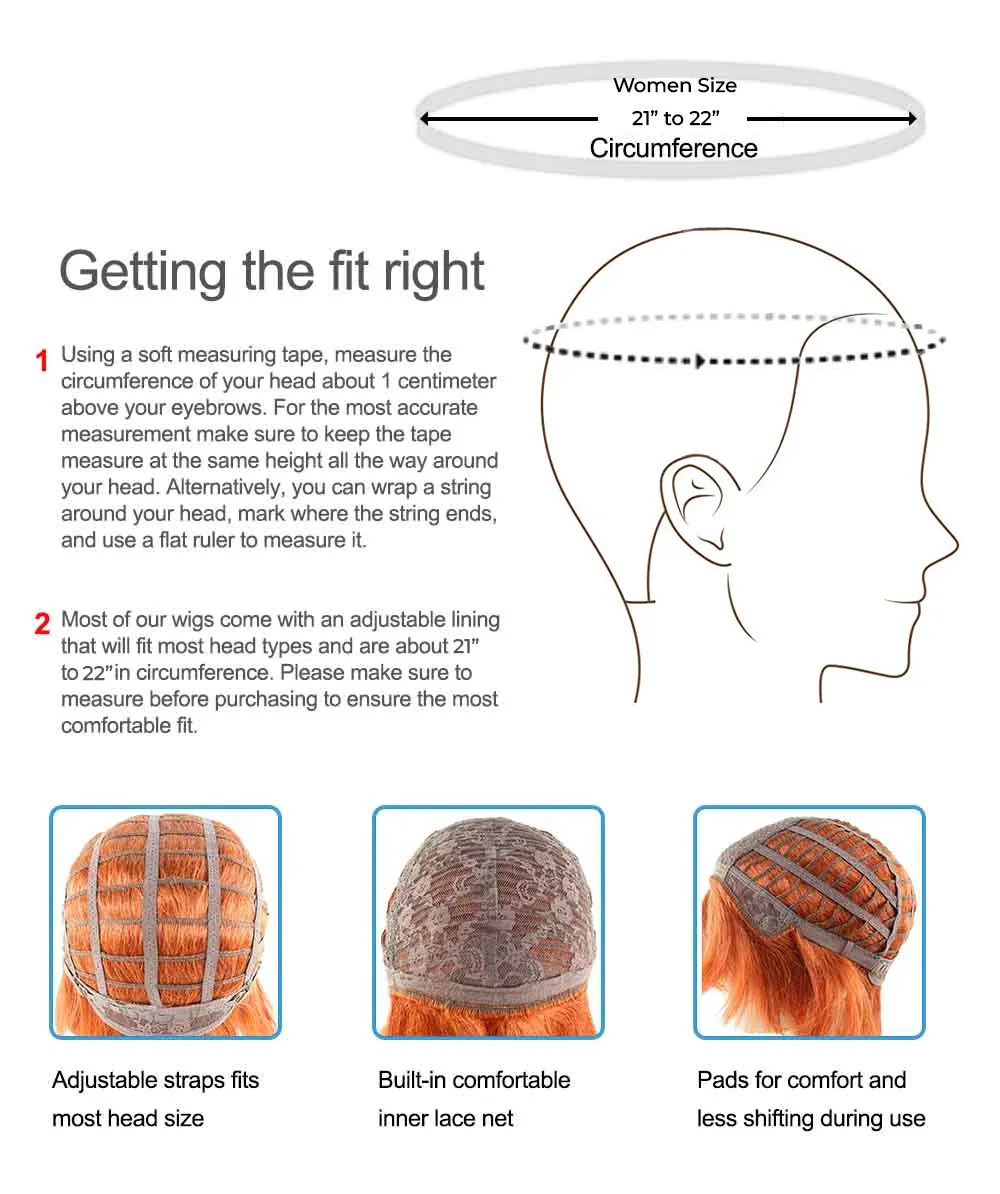 Classic Elly May Clamped  Wig in Multiple Color