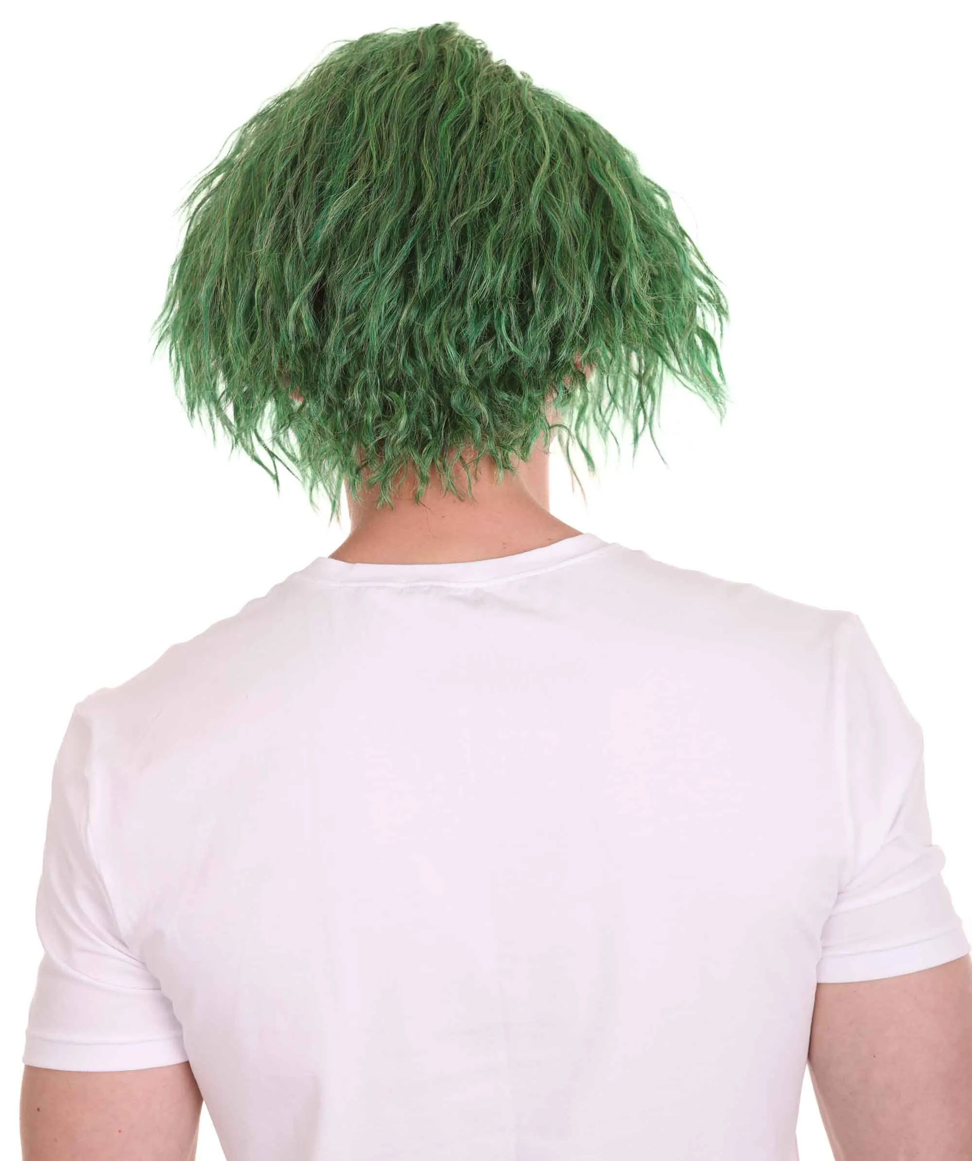 Comic Book Supervillain Wig | Multiple Color Halloween Curly Wig