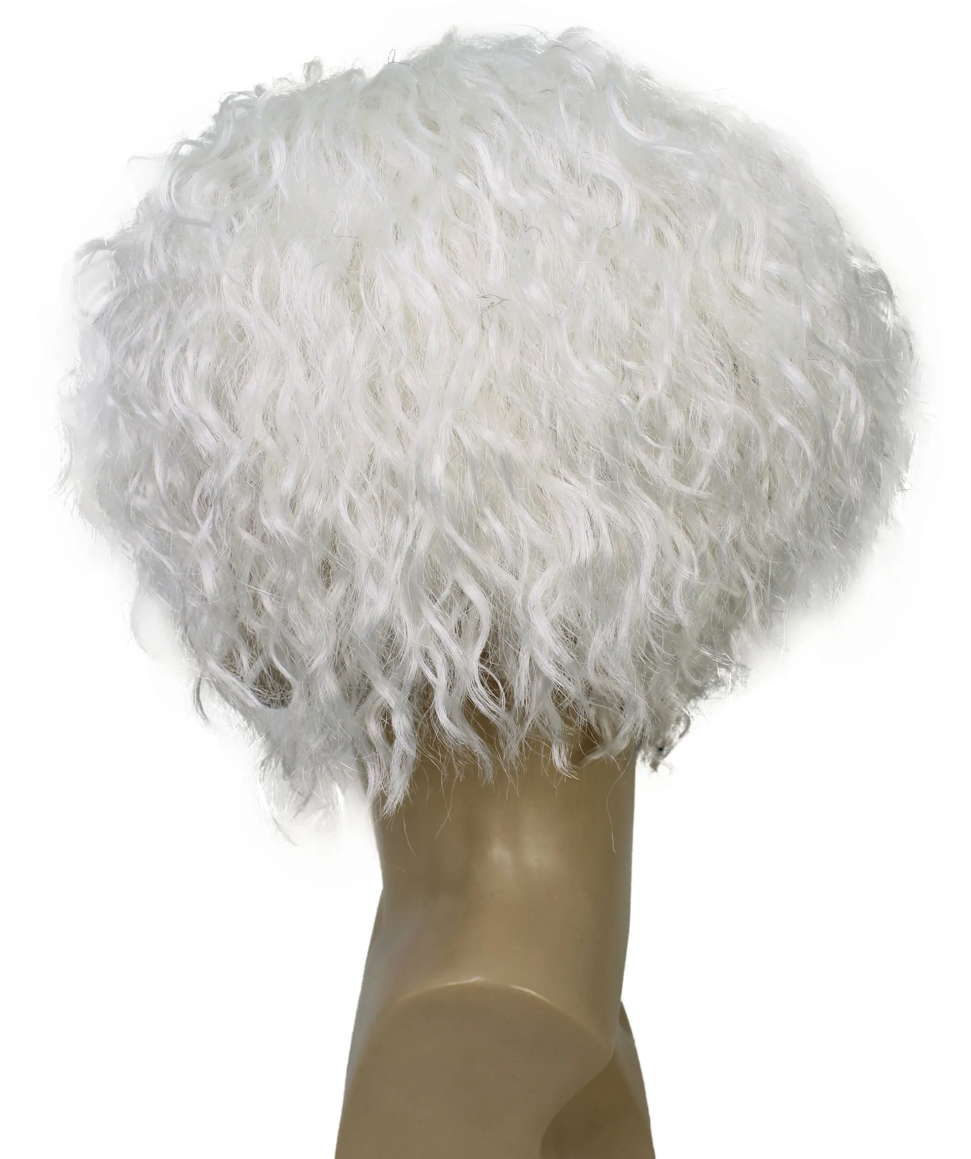Comic Book Supervillain Wig | Multiple Color Halloween Curly Wig