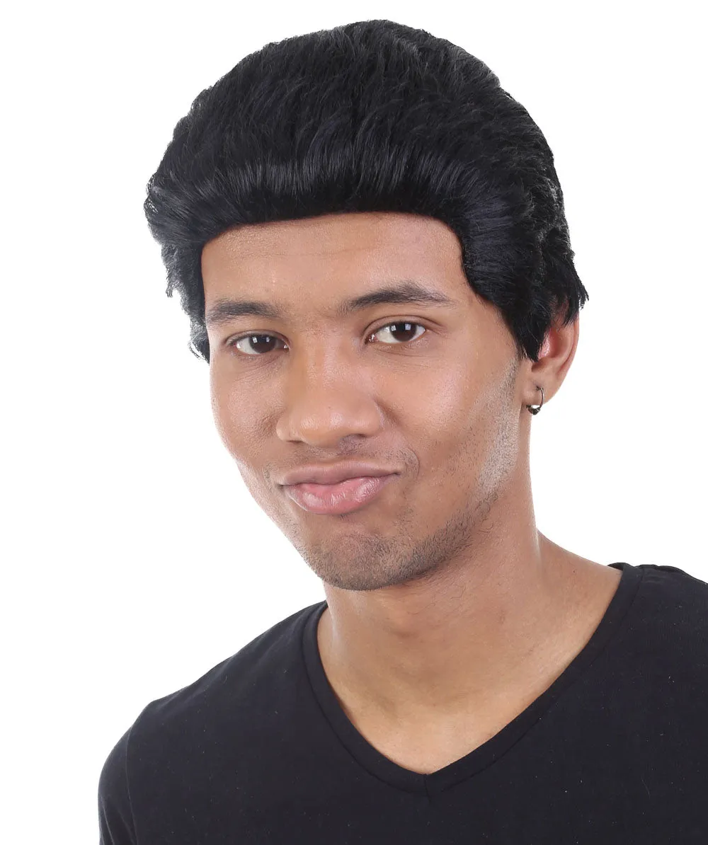 Comic Superhero Men's Wig | Black Wigs | Premium Breathable Capless Cap