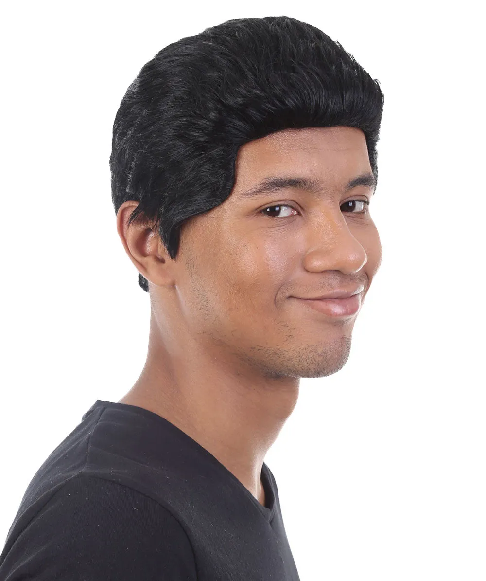 Comic Superhero Men's Wig | Black Wigs | Premium Breathable Capless Cap