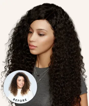 Curly U-Part Wig
