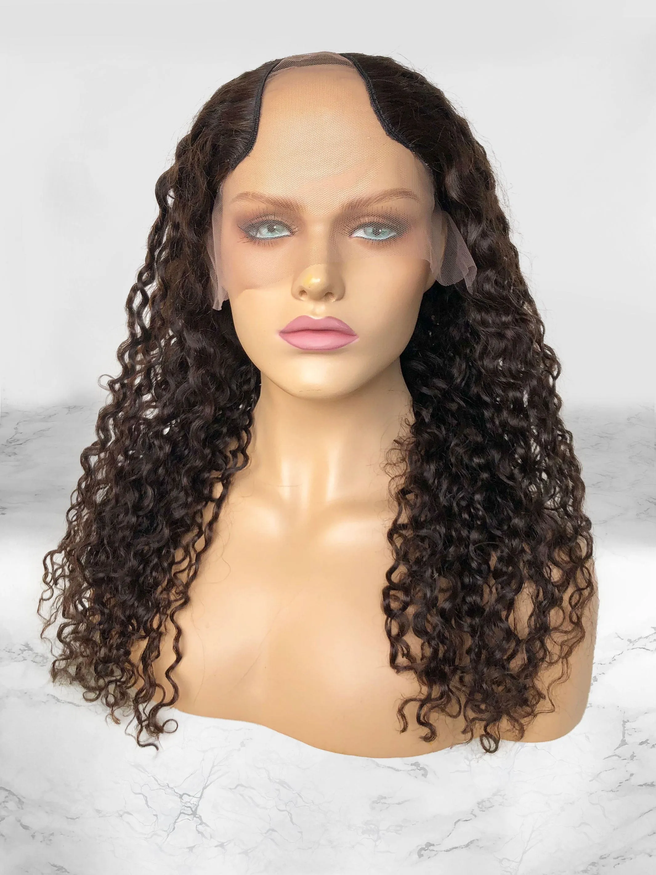 Curly U-Part Wig