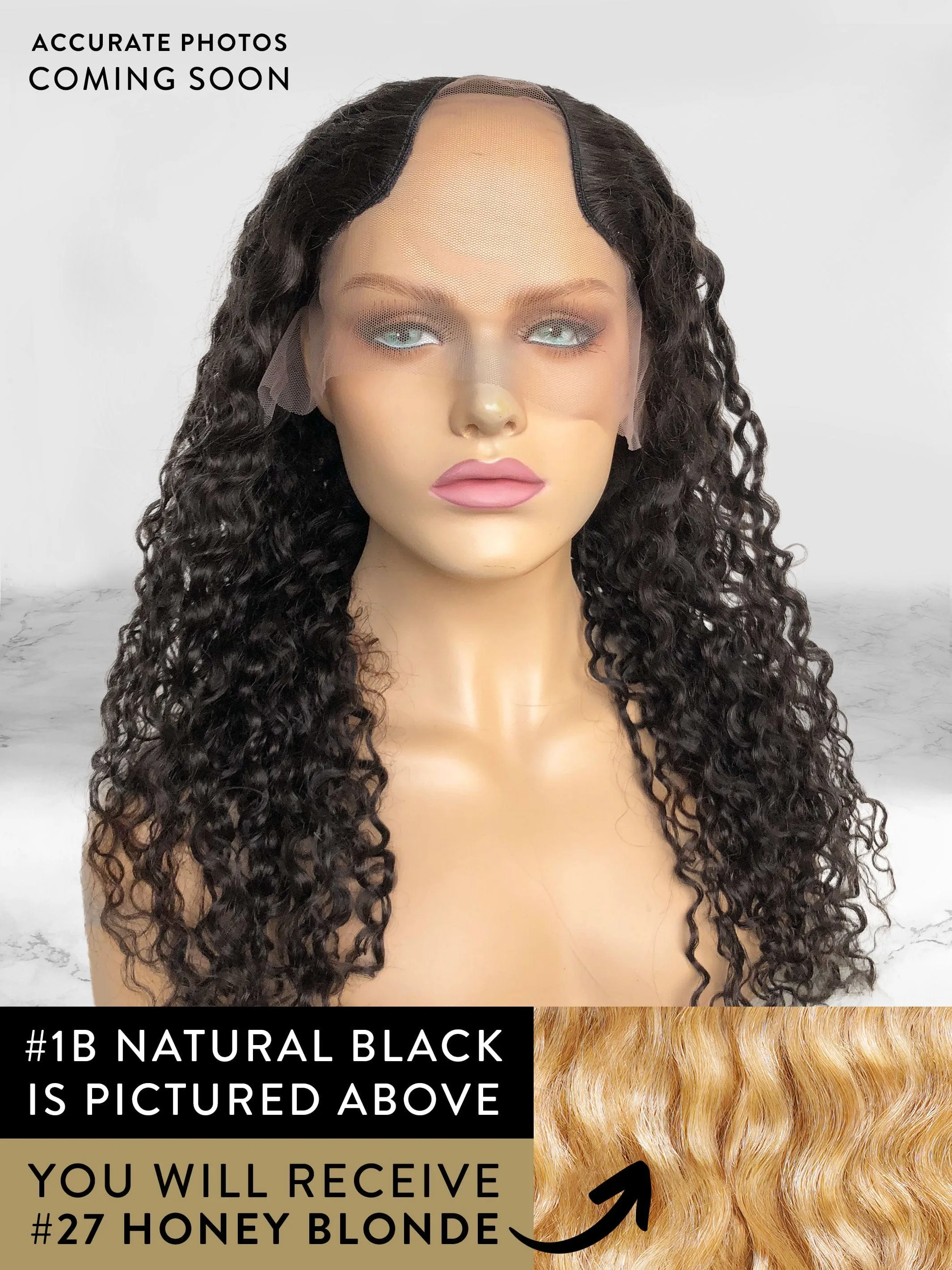Curly U-Part Wig