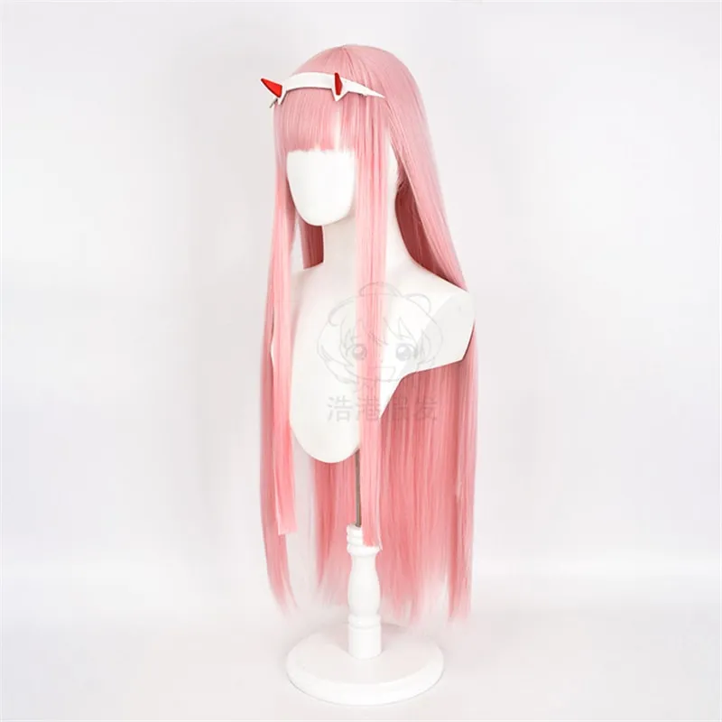 DARLING in the FRANXX 02 Zero Two Long Wig