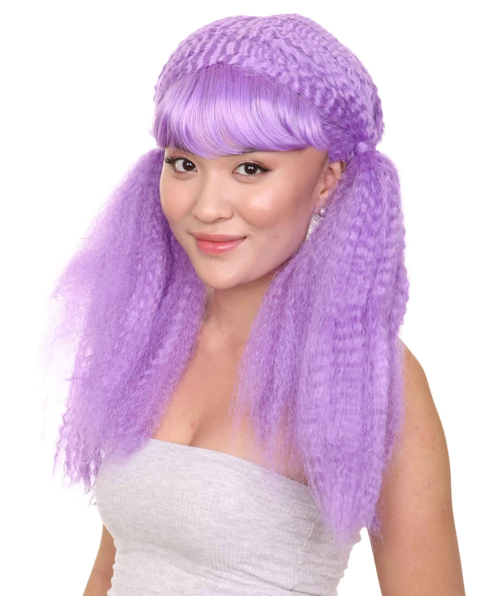 Doll Womens Wig | Fancy Party Event Ready Halloween Wig | Premium Breathable Capless Cap