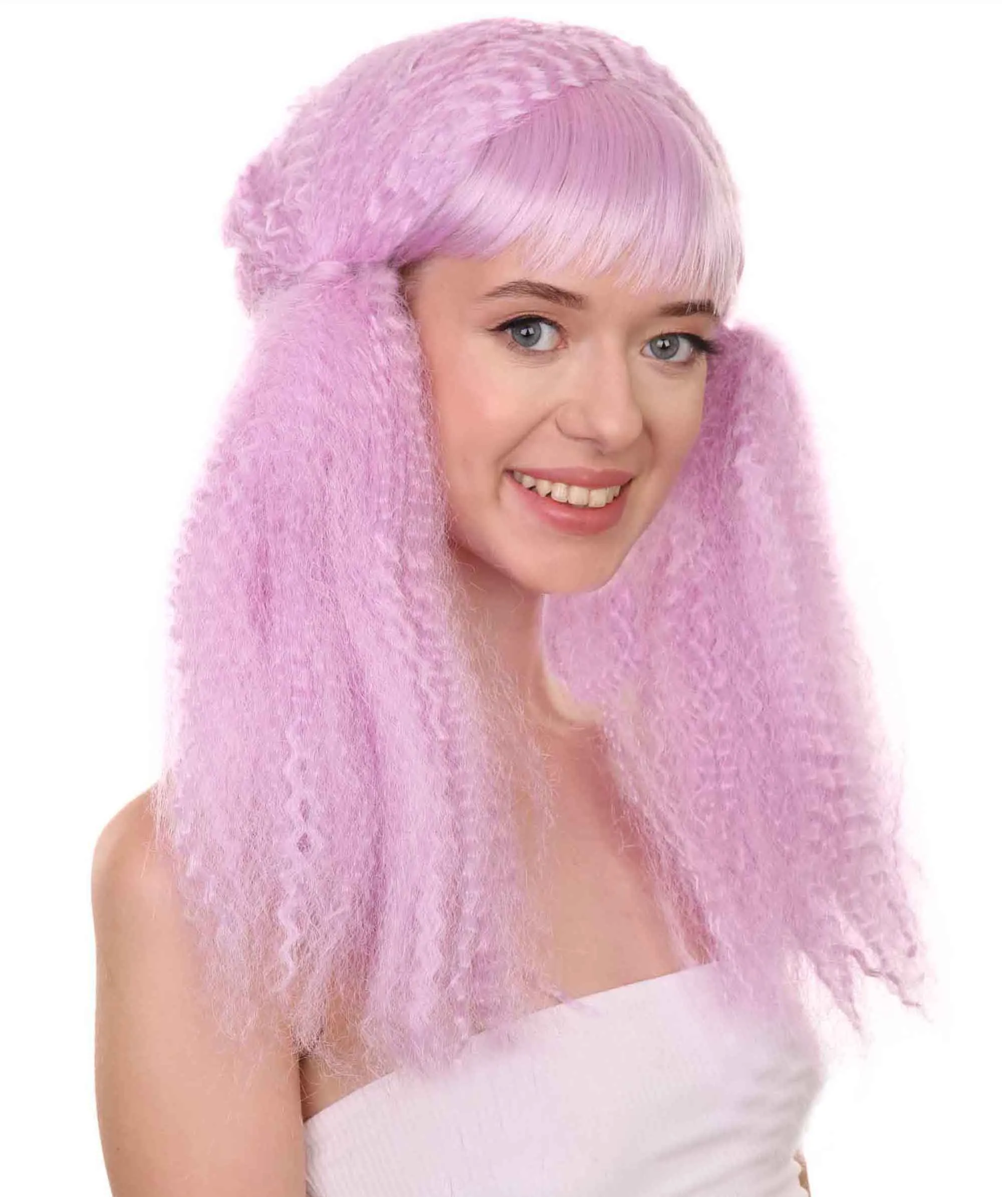 Doll Womens Wig | Fancy Party Event Ready Halloween Wig | Premium Breathable Capless Cap