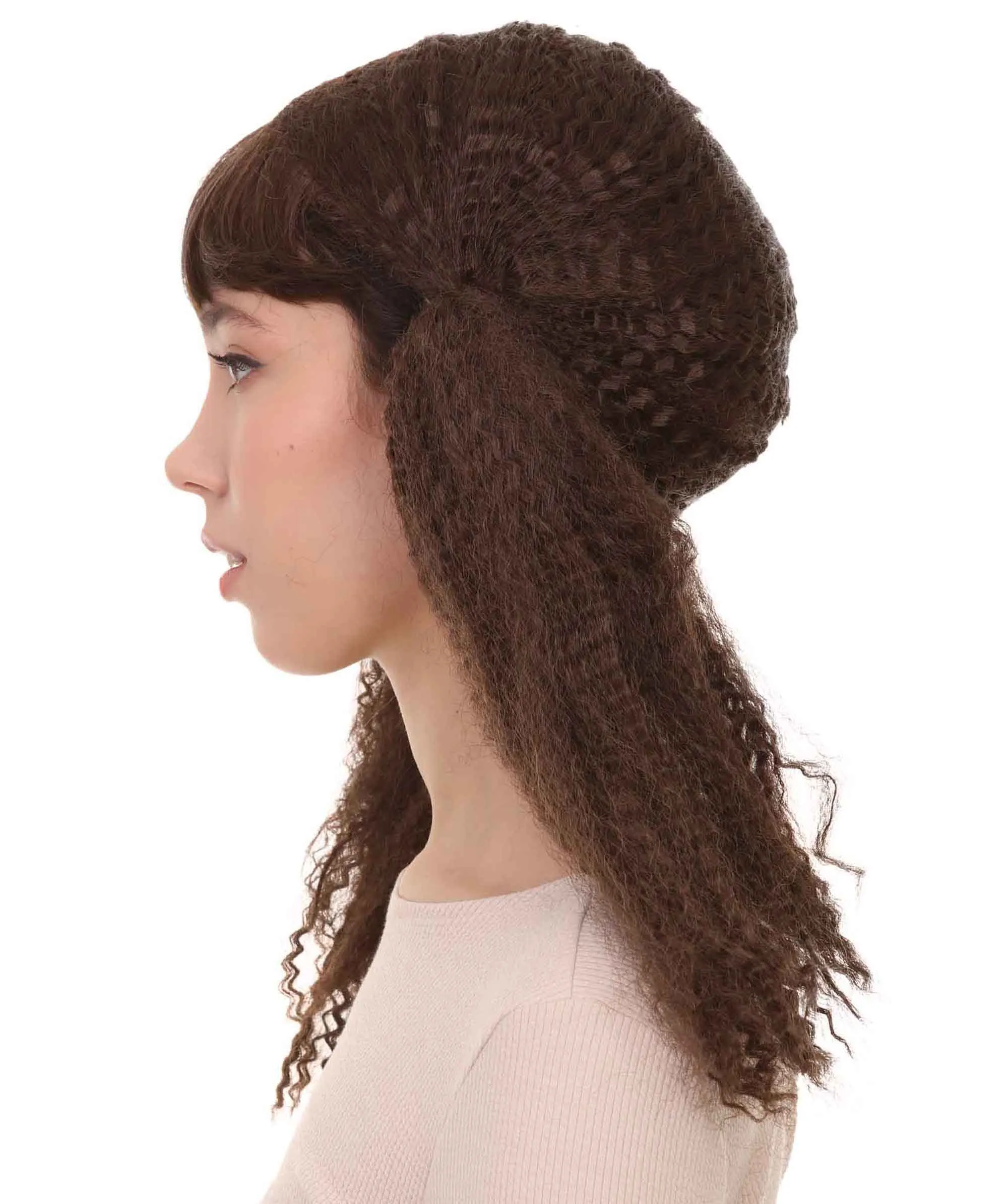 Doll Womens Wig | Fancy Party Event Ready Halloween Wig | Premium Breathable Capless Cap