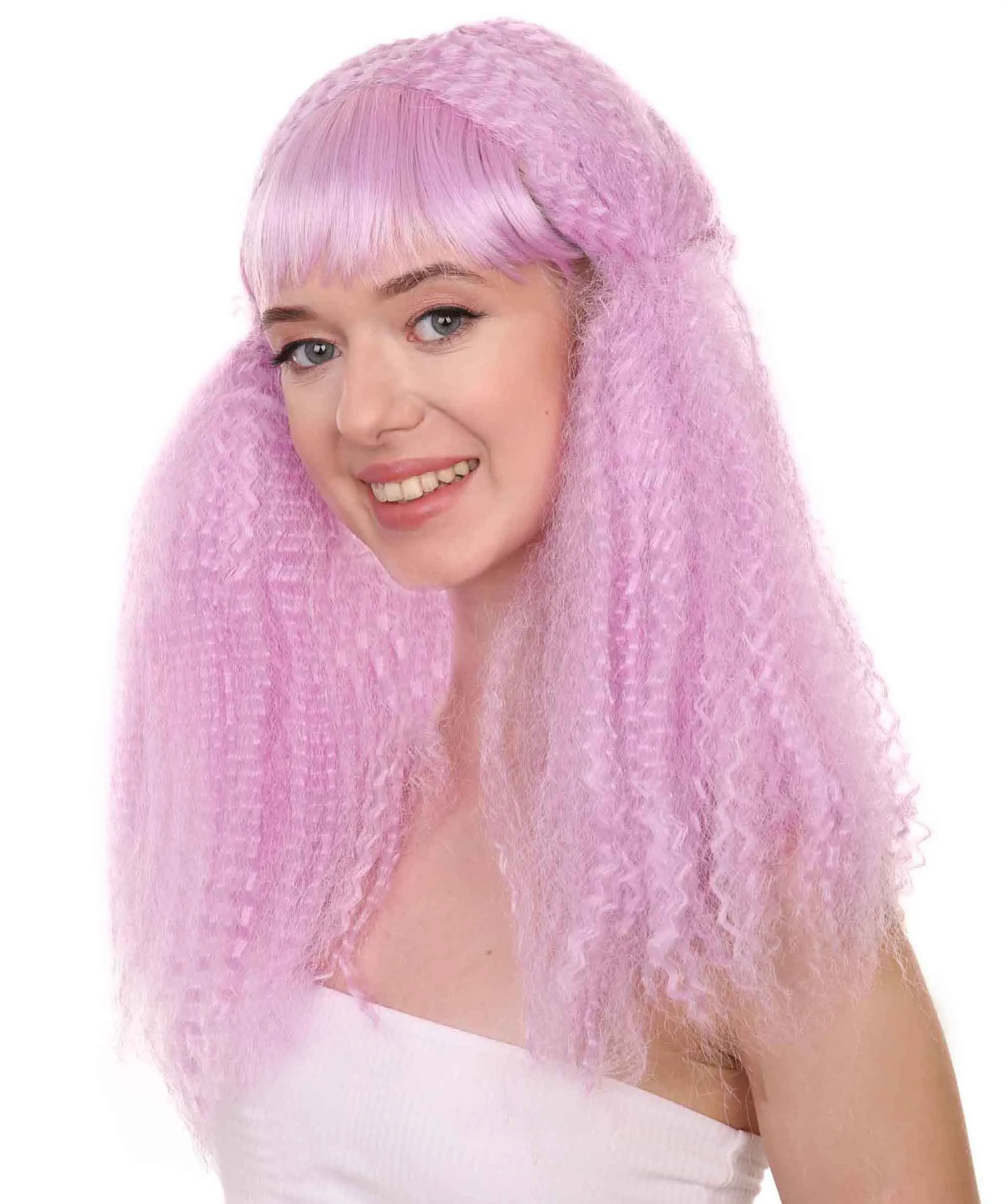Doll Womens Wig | Fancy Party Event Ready Halloween Wig | Premium Breathable Capless Cap