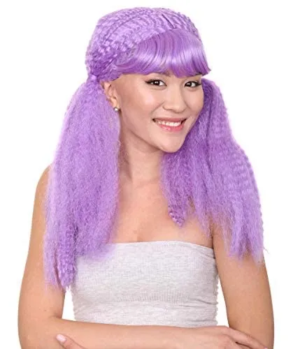 Doll Womens Wig | Fancy Party Event Ready Halloween Wig | Premium Breathable Capless Cap
