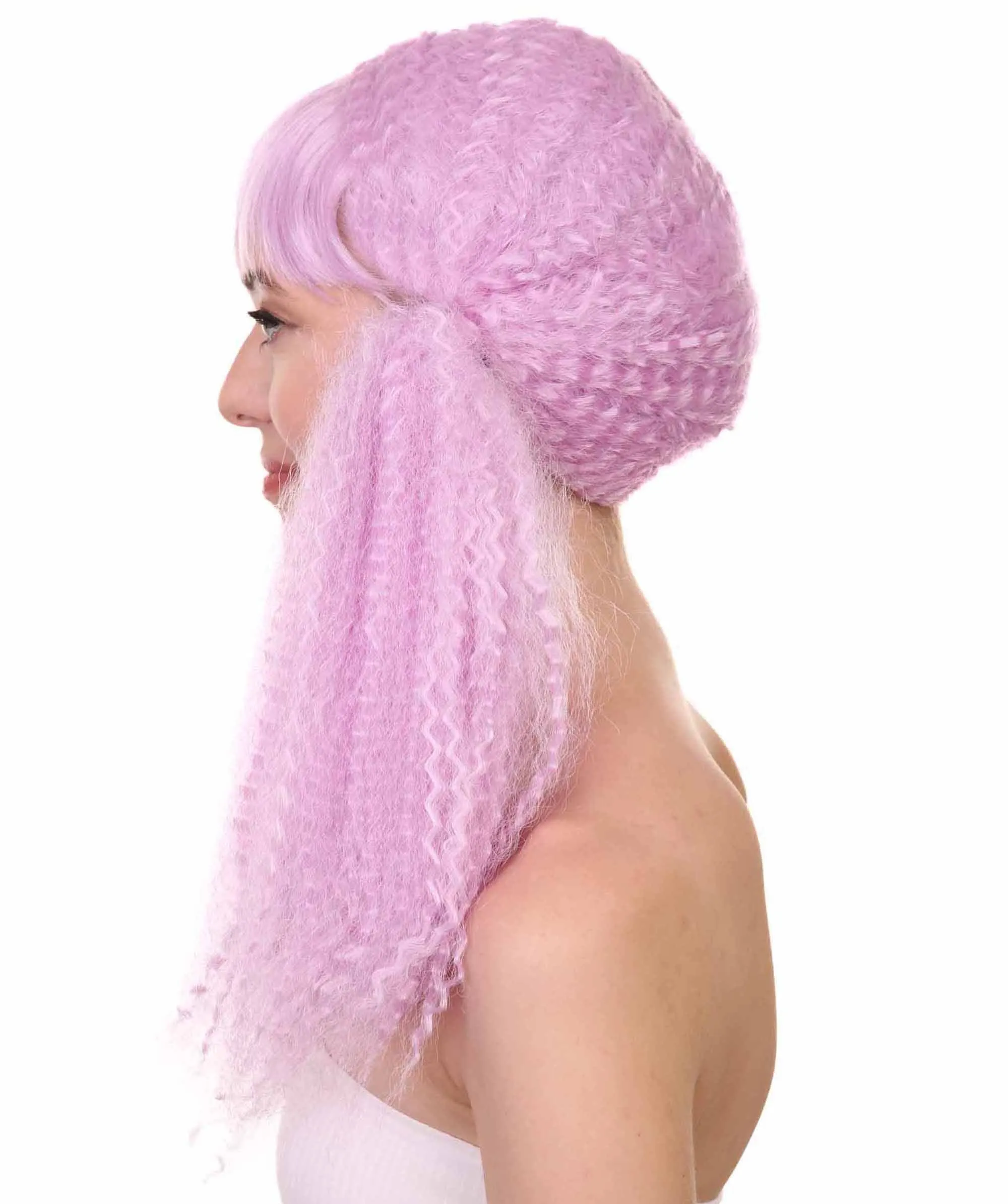 Doll Womens Wig | Fancy Party Event Ready Halloween Wig | Premium Breathable Capless Cap