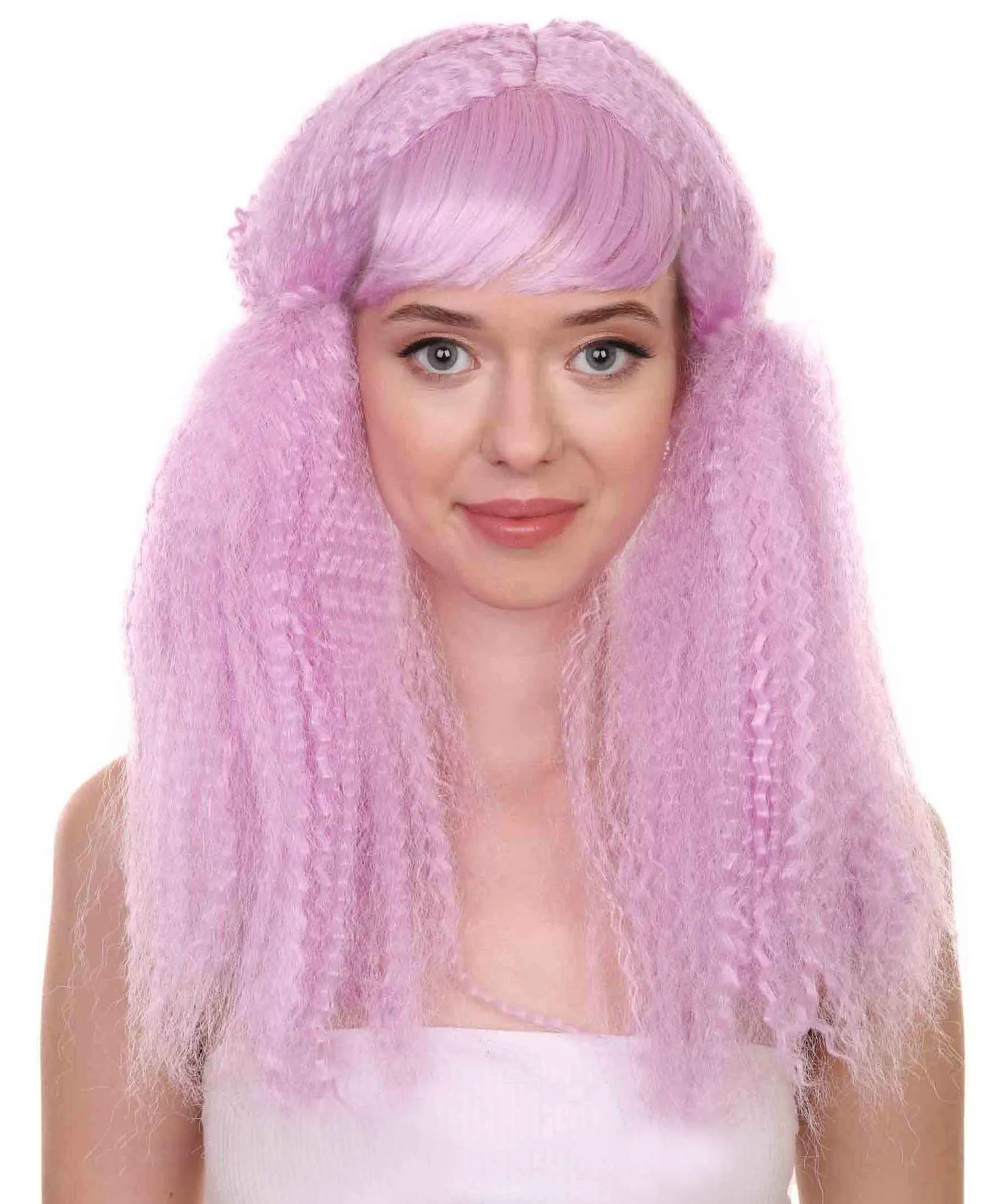 Doll Womens Wig | Fancy Party Event Ready Halloween Wig | Premium Breathable Capless Cap