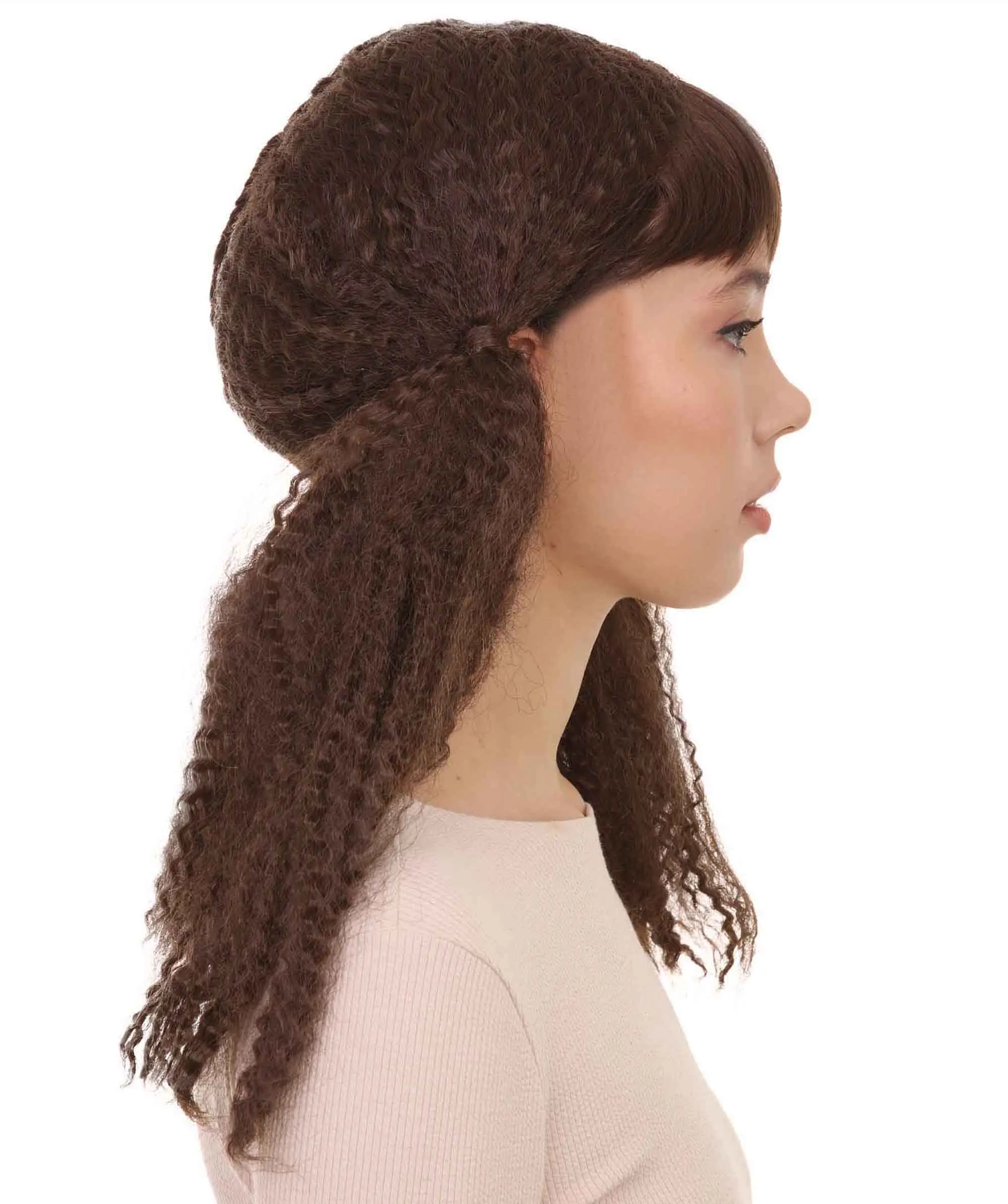 Doll Womens Wig | Fancy Party Event Ready Halloween Wig | Premium Breathable Capless Cap