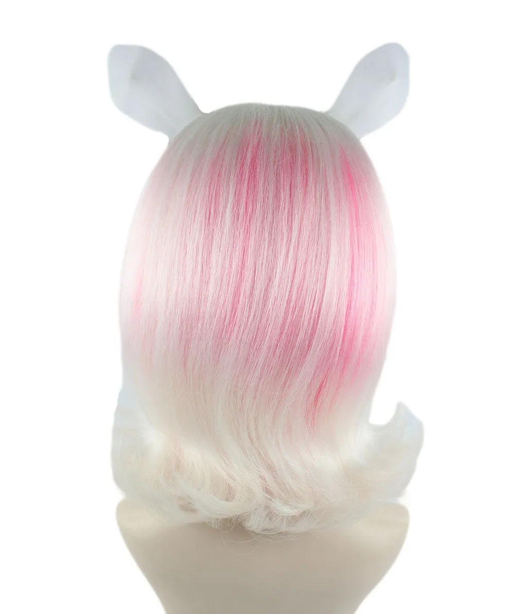 Easter Bunny Womens Multiple Wig | Short Easter Wig | Premium Breathable Capless Cap