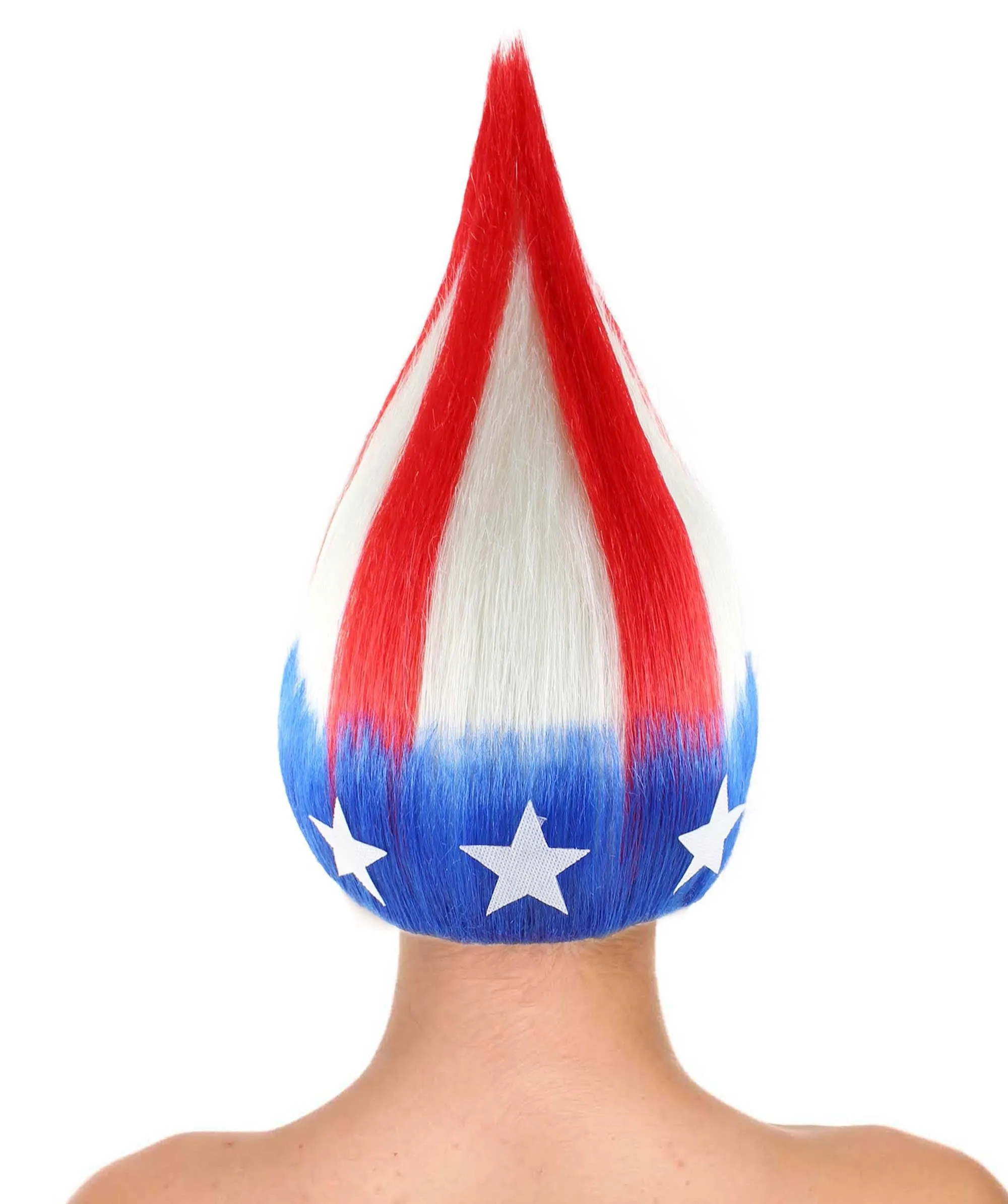 Fun Troll Wigs| Multiple Snack and Flag Options | Premium Breathable Capless Cap