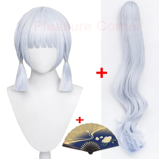 Genshin Impact Ayaka Cosplay Wig