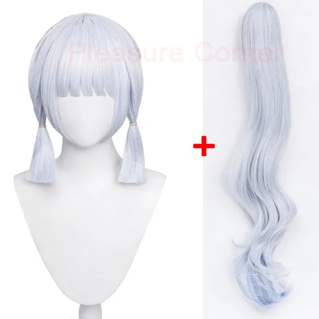 Genshin Impact Ayaka Cosplay Wig