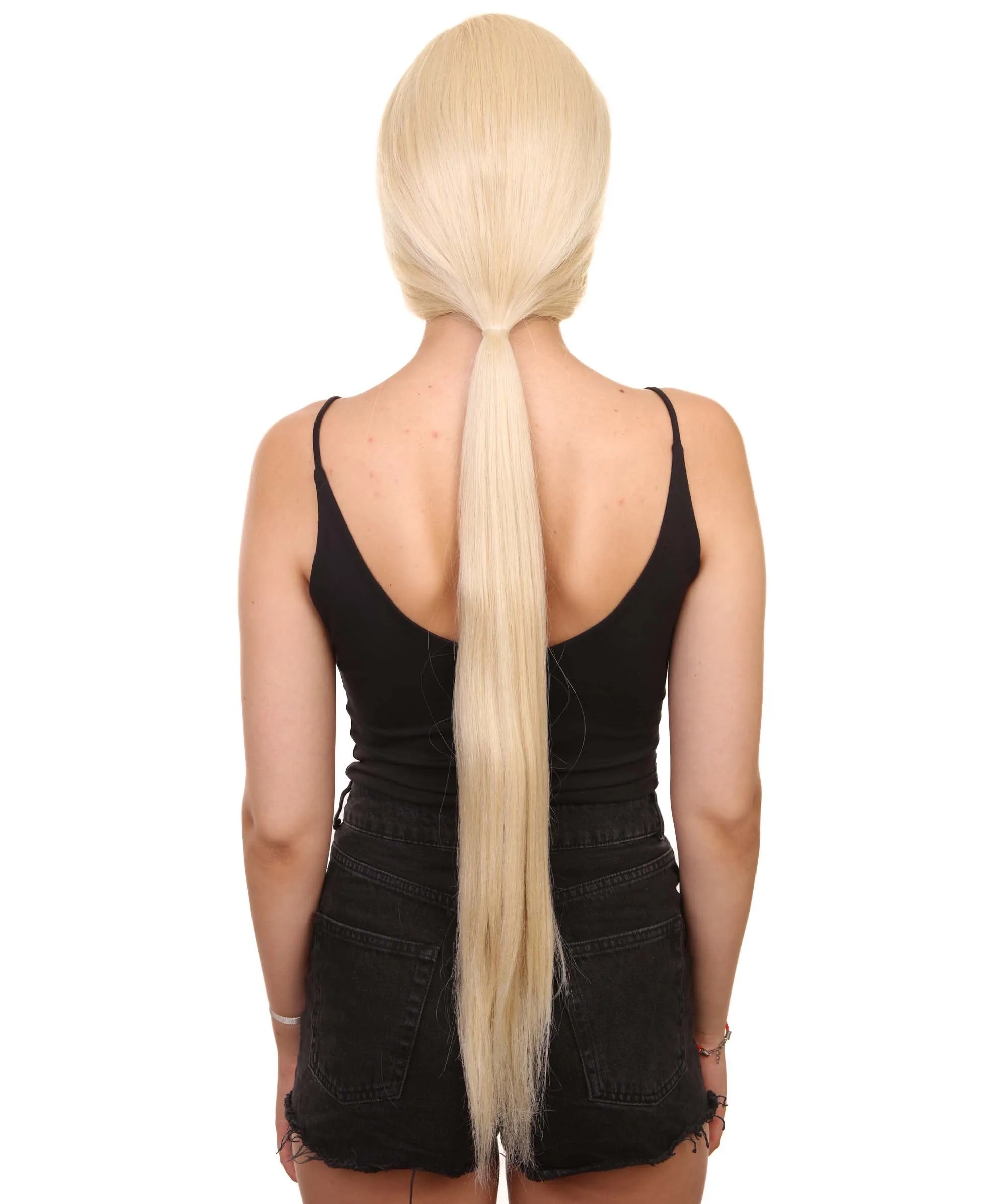 Hailey Women's Extra Long Length Lace Front Straight Hair With Bangs - Adult Fashion Wigs | Nunique | Nunique
