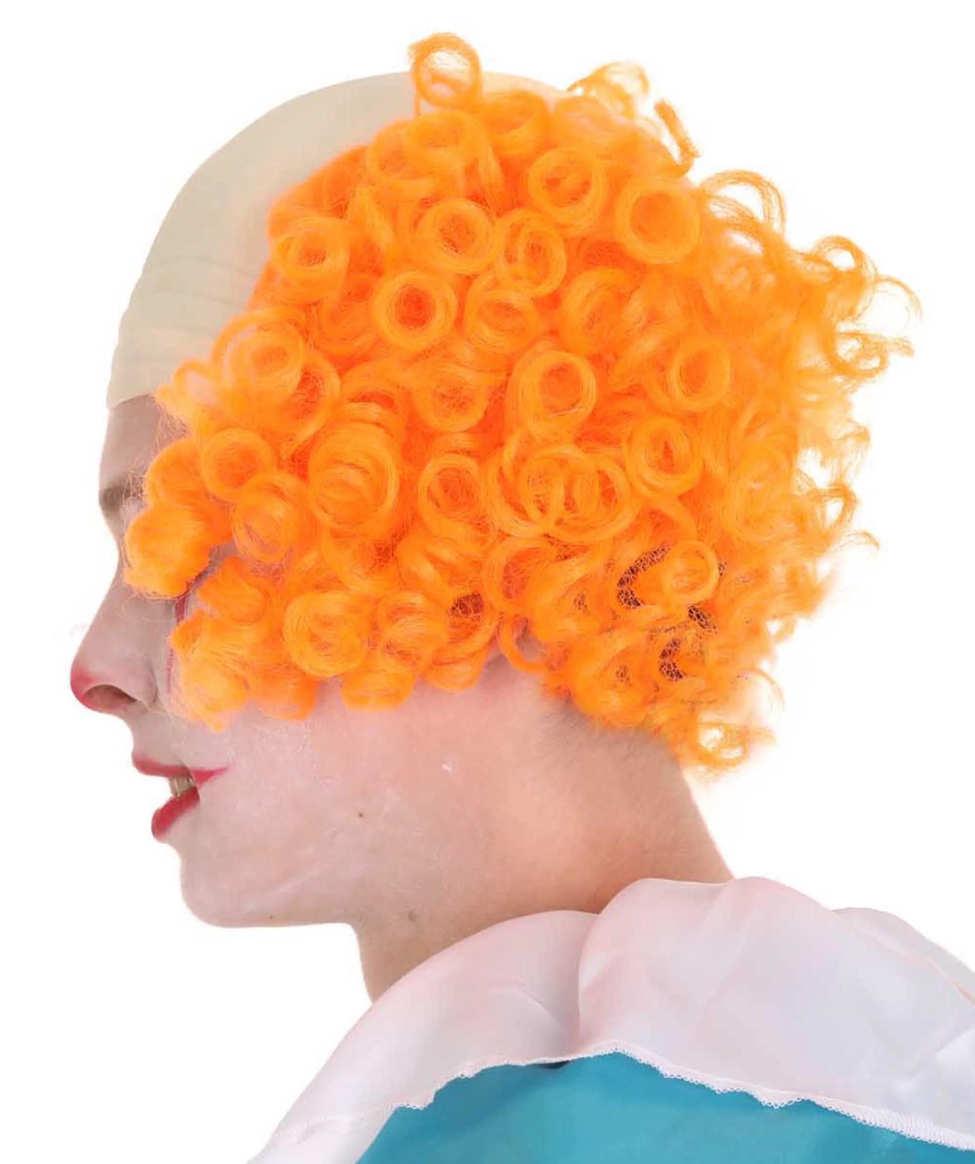 Half Bald Head Curly Men Wig Collection | Premium Breathable Capless Cap