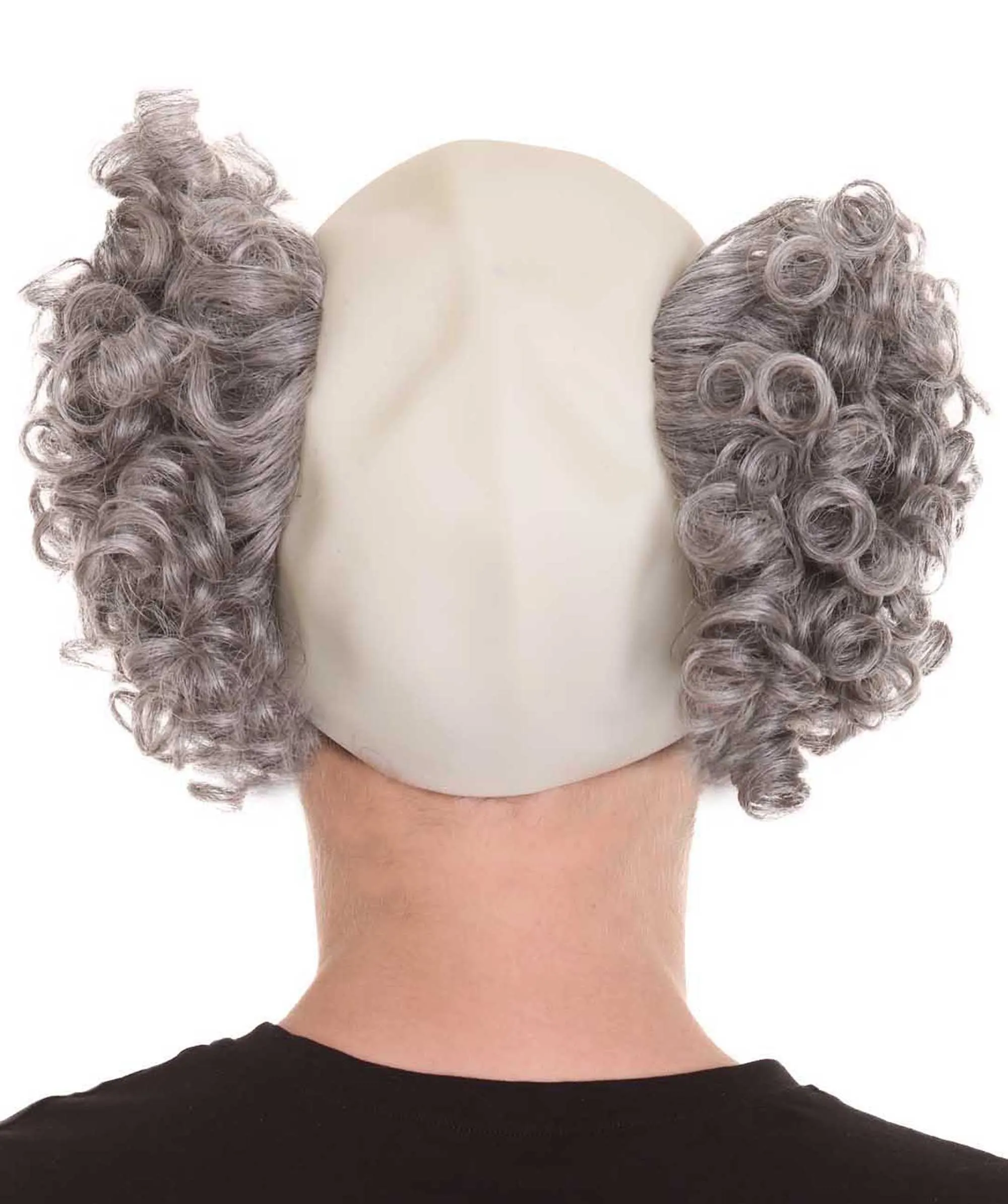 Half Bald Head Curly Men Wig Collection | Premium Breathable Capless Cap