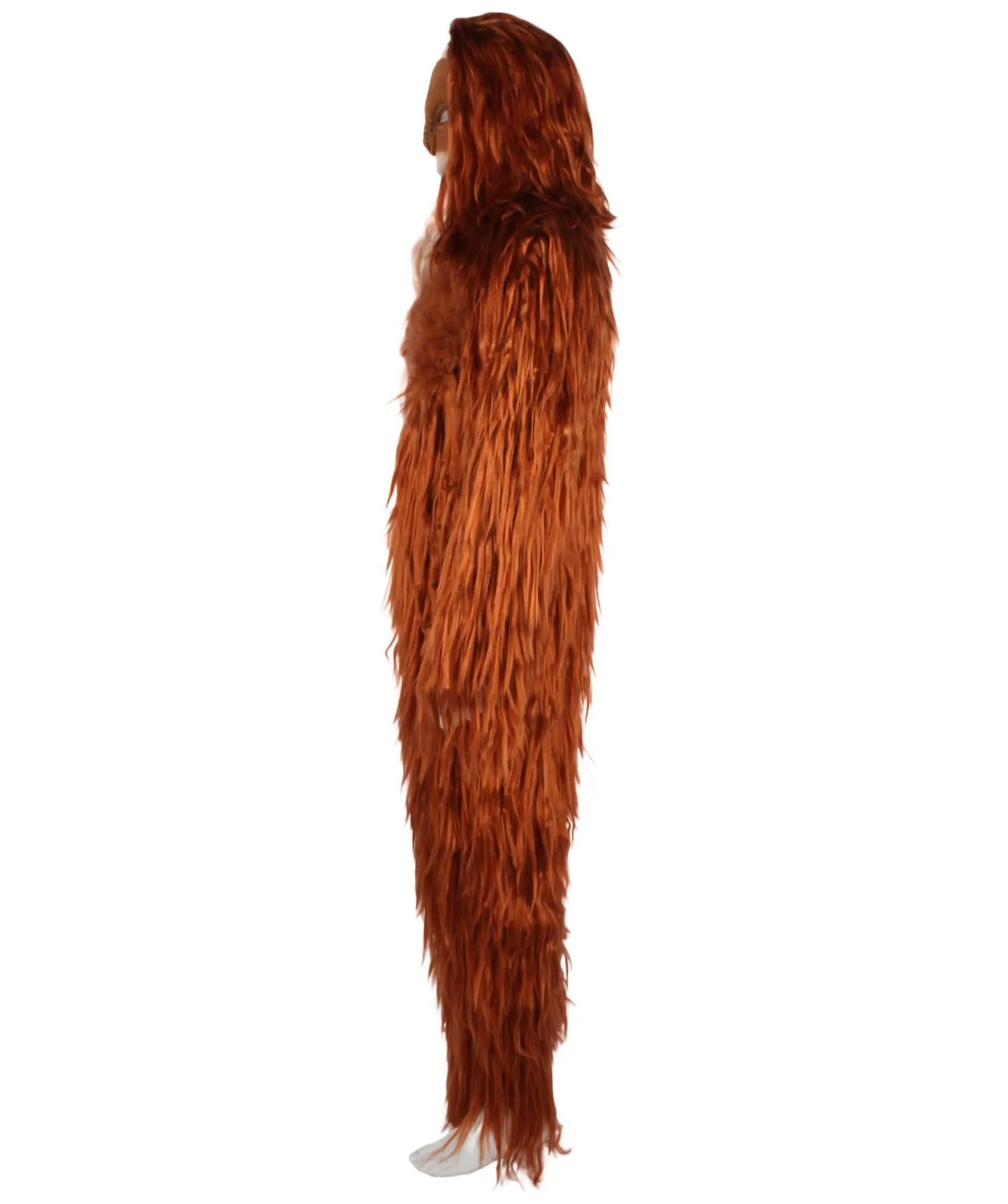 HPO Adult Men’s Beef Jerky Yeti Costume Bundle , Multiple Size Options