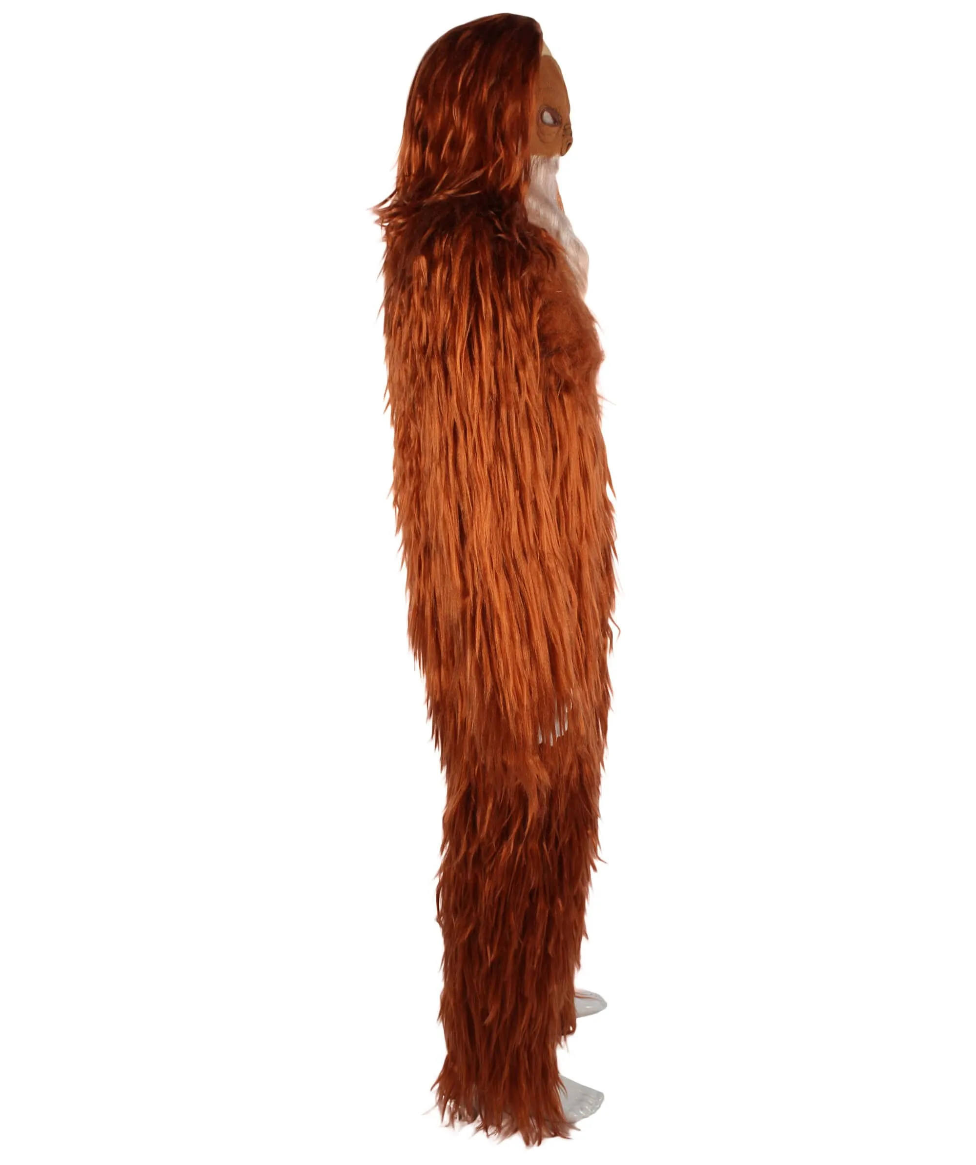 HPO Adult Men’s Beef Jerky Yeti Costume Bundle , Multiple Size Options