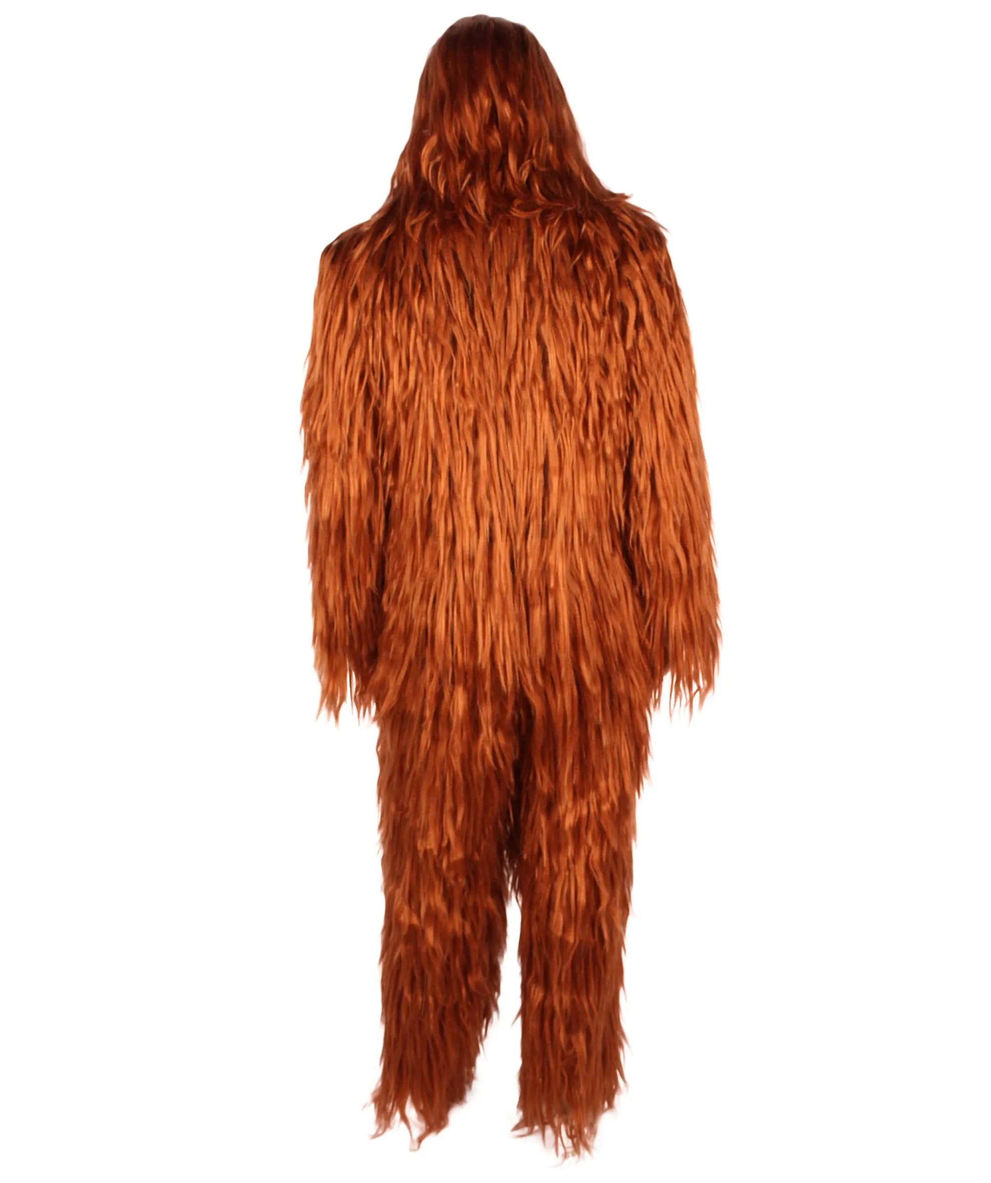 HPO Adult Men’s Beef Jerky Yeti Costume Bundle , Multiple Size Options