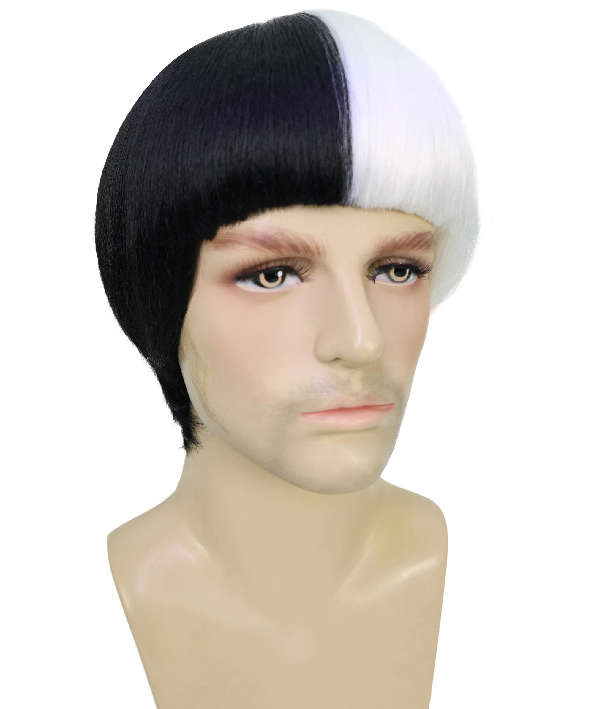 HPO Adult Men's Movie Short Multiple Wigs I Premium Breathable Capless Cap I Flame-retardant Synthetic Fiber