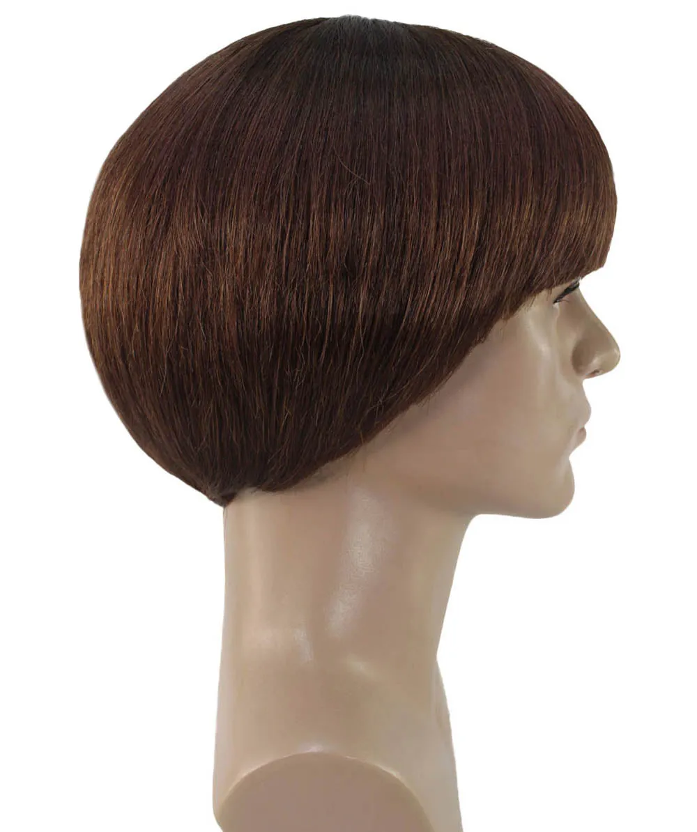 HPO Adult Men's Movie Short Multiple Wigs I Premium Breathable Capless Cap I Flame-retardant Synthetic Fiber