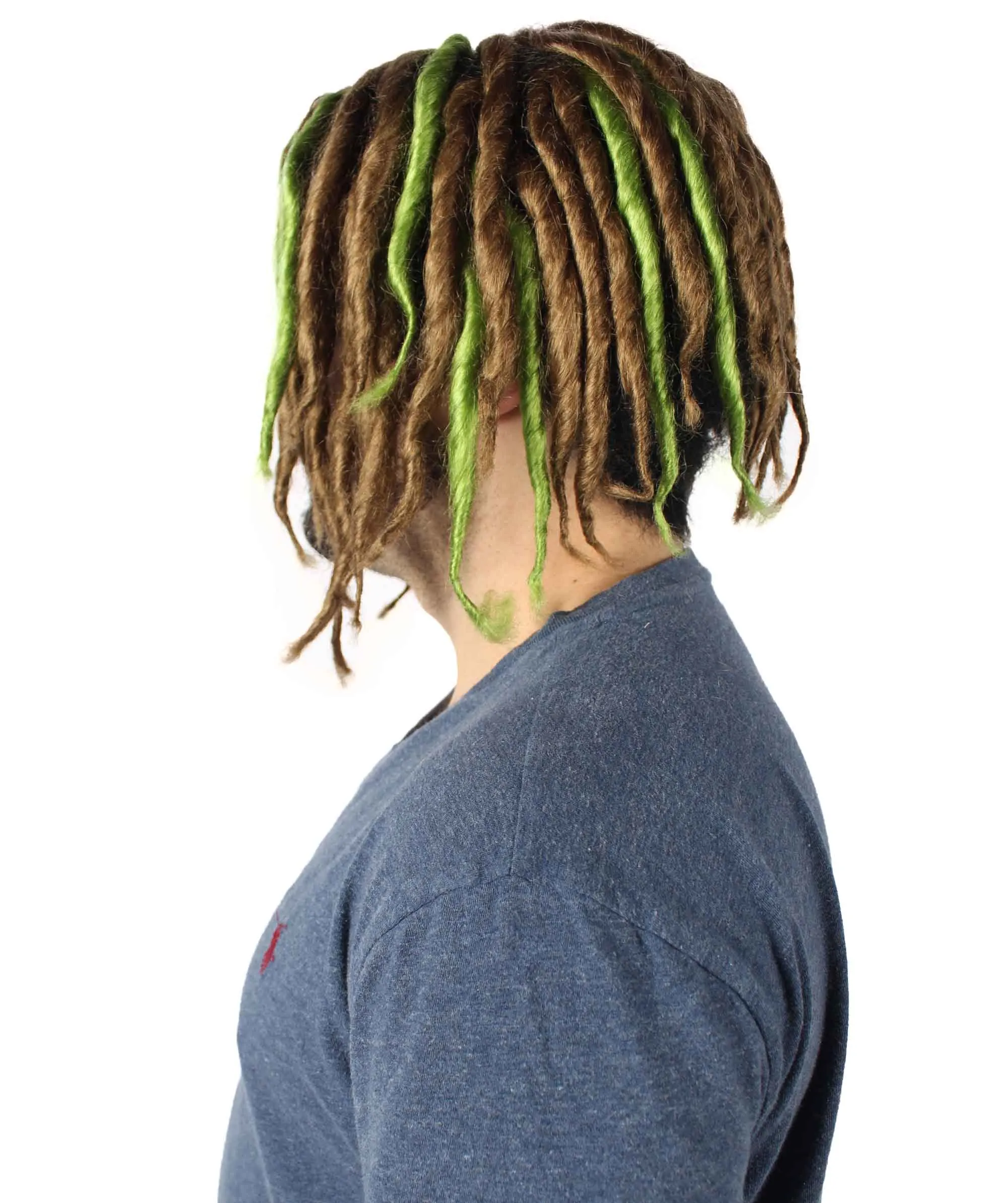 HPO Adult Men's Multiple Pump Hefner Rapper Dreadlock Wig