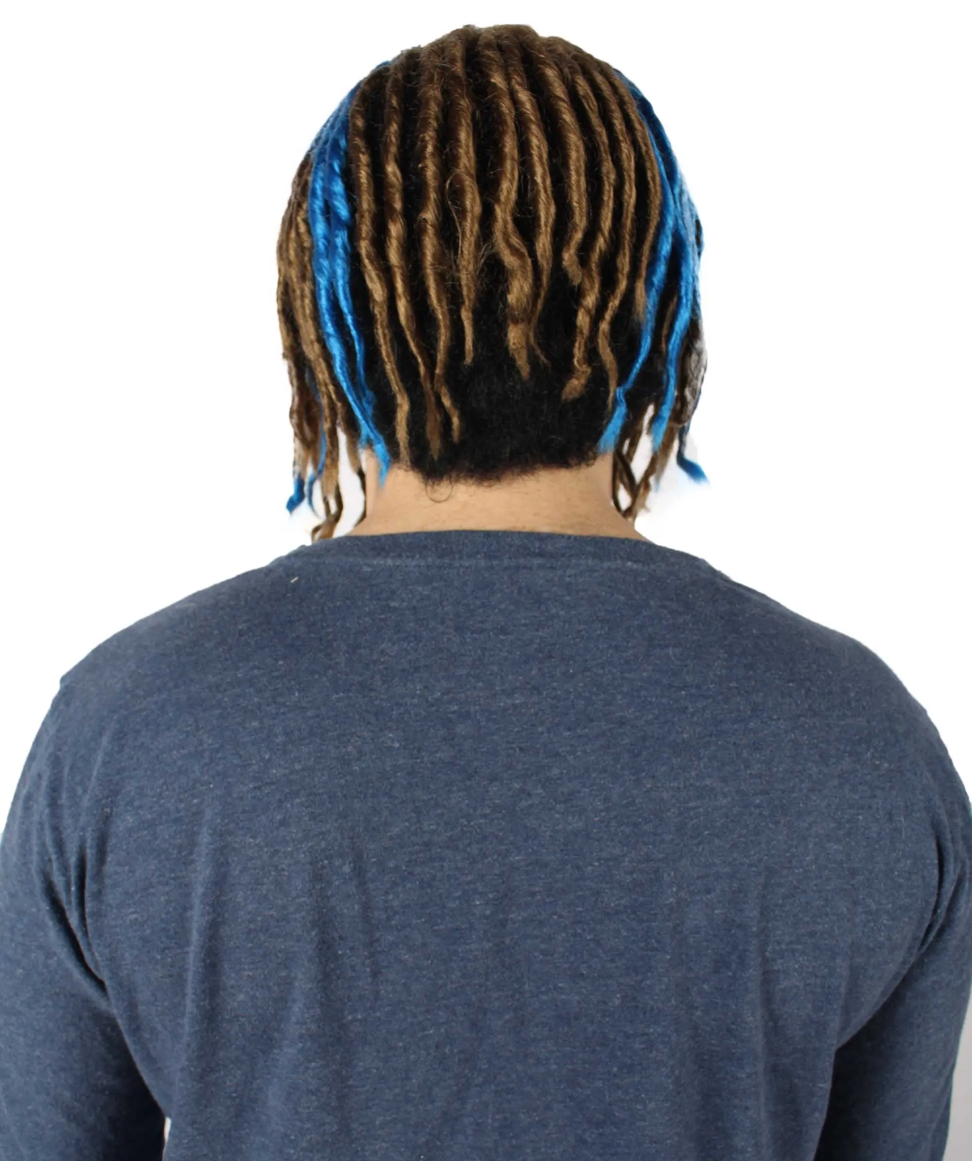 HPO Adult Men's Multiple Pump Hefner Rapper Dreadlock Wig